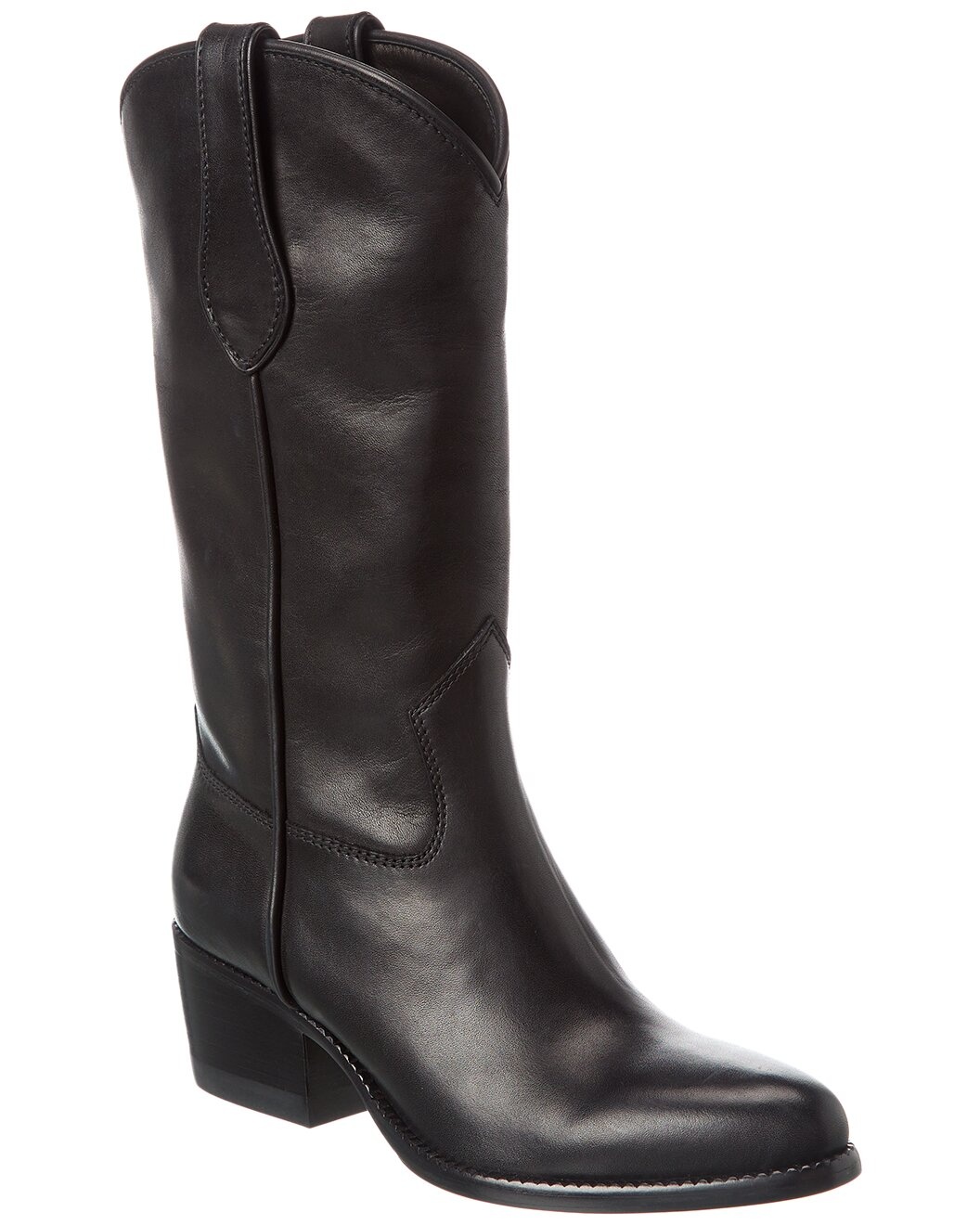 rag & bone Leather Cowboy Boot - 1