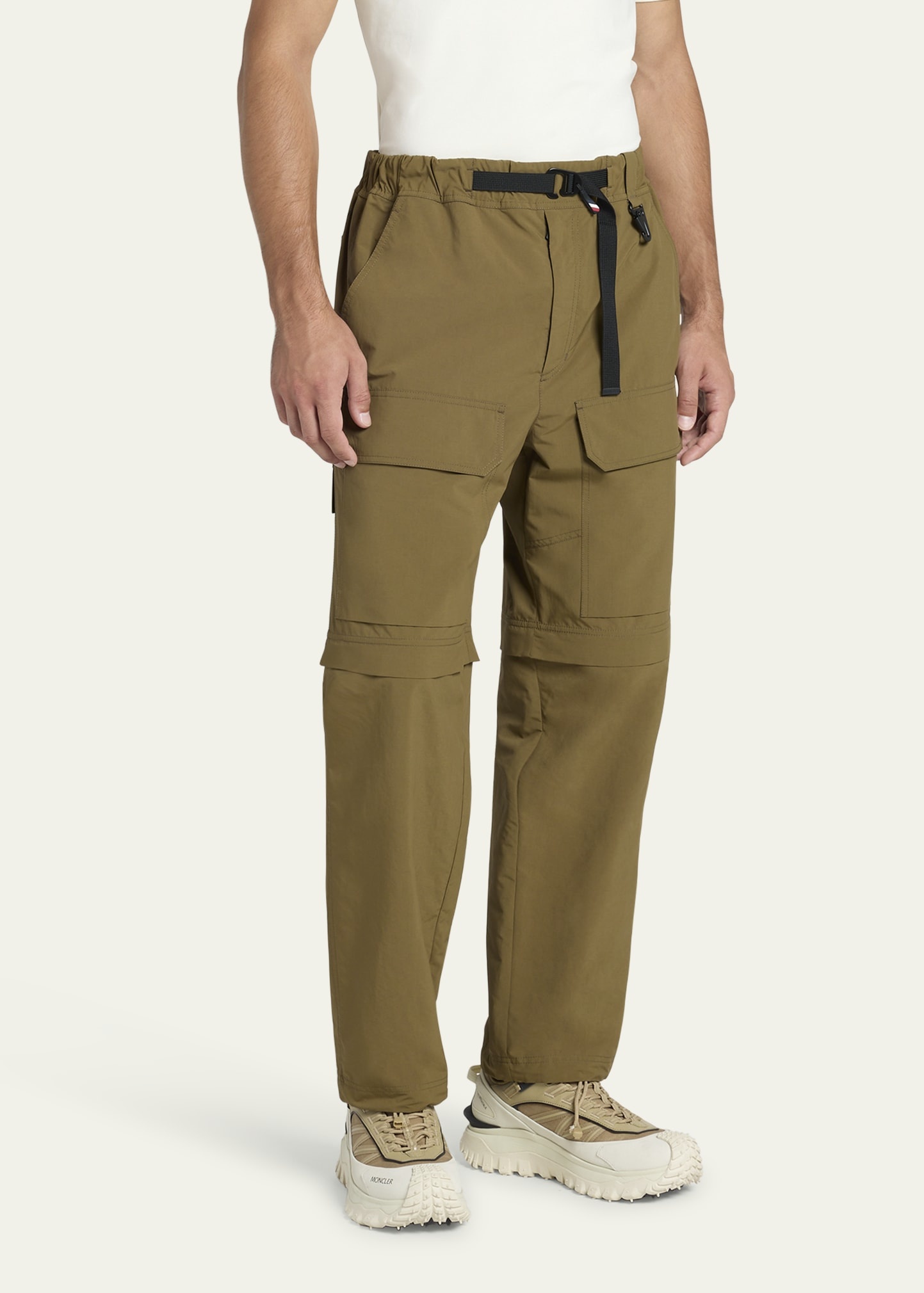 Men's Convertible Belted Trousers - 4