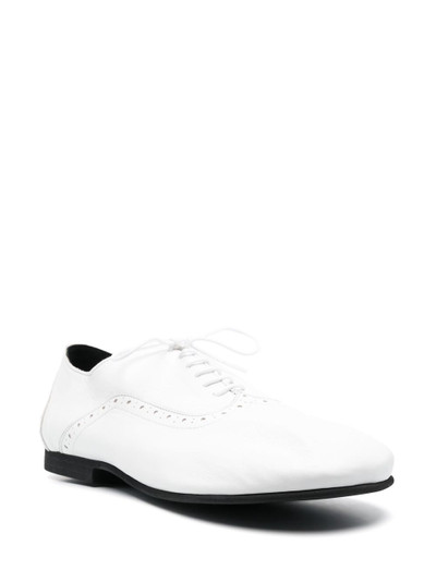 Comme des Garçons Homme Plus perforated-detail brogues outlook