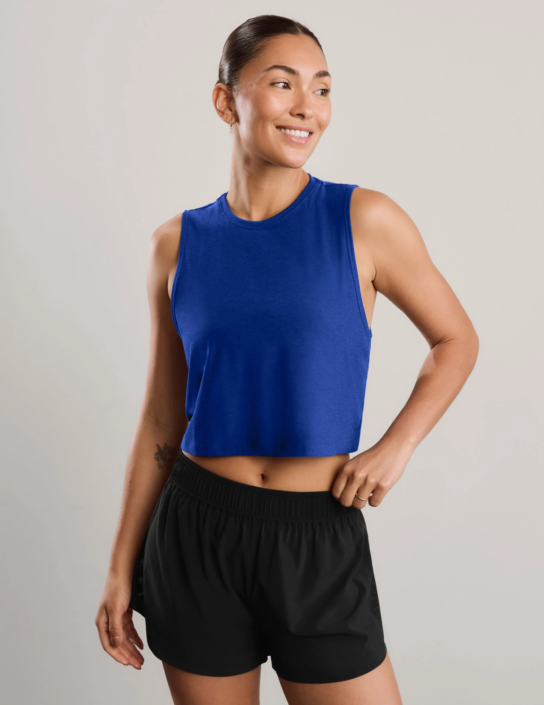 Featherweight Minimal Cropped Tank - 1