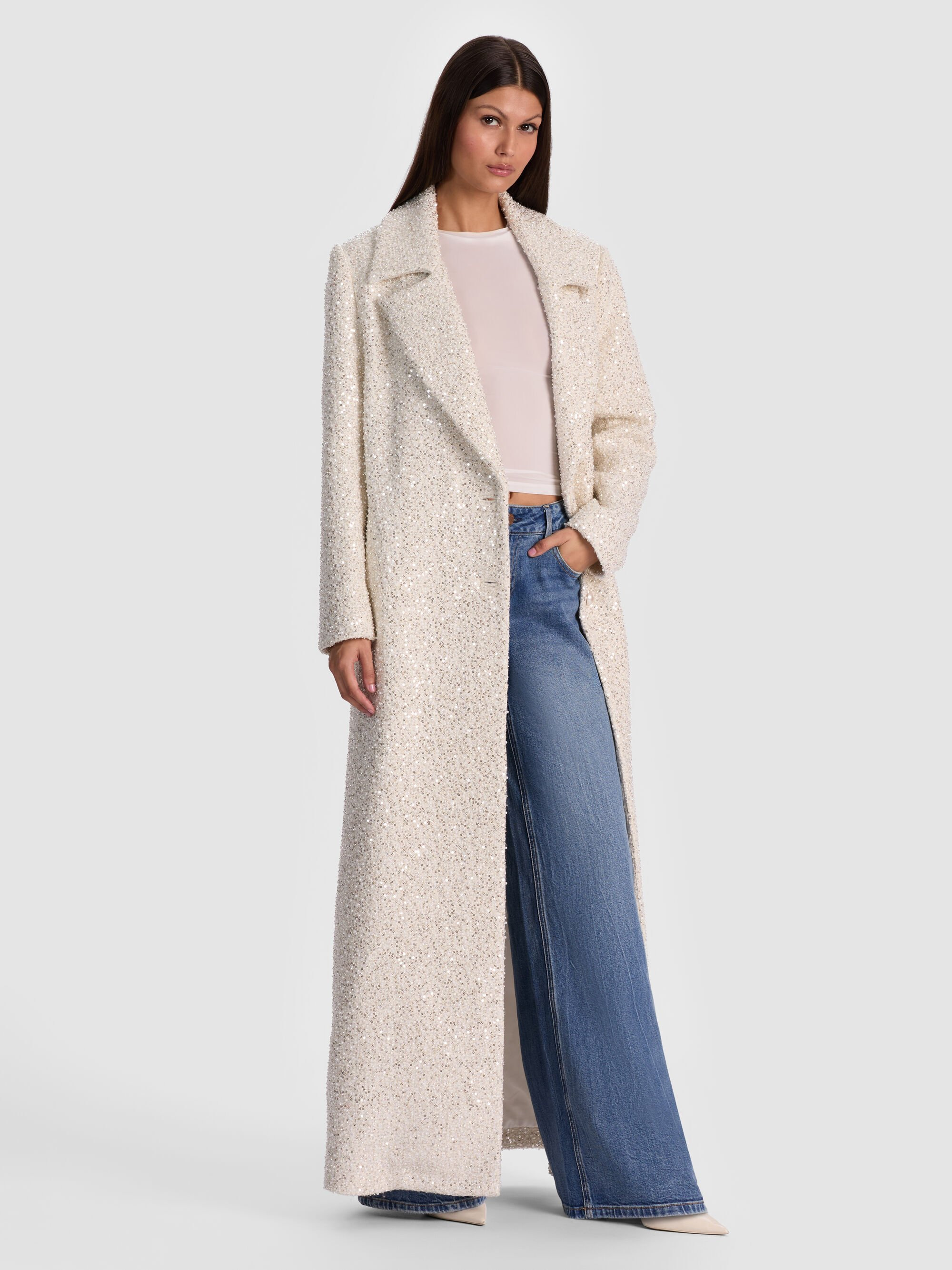 NICHOLAS EMBELLISHED COAT - 2