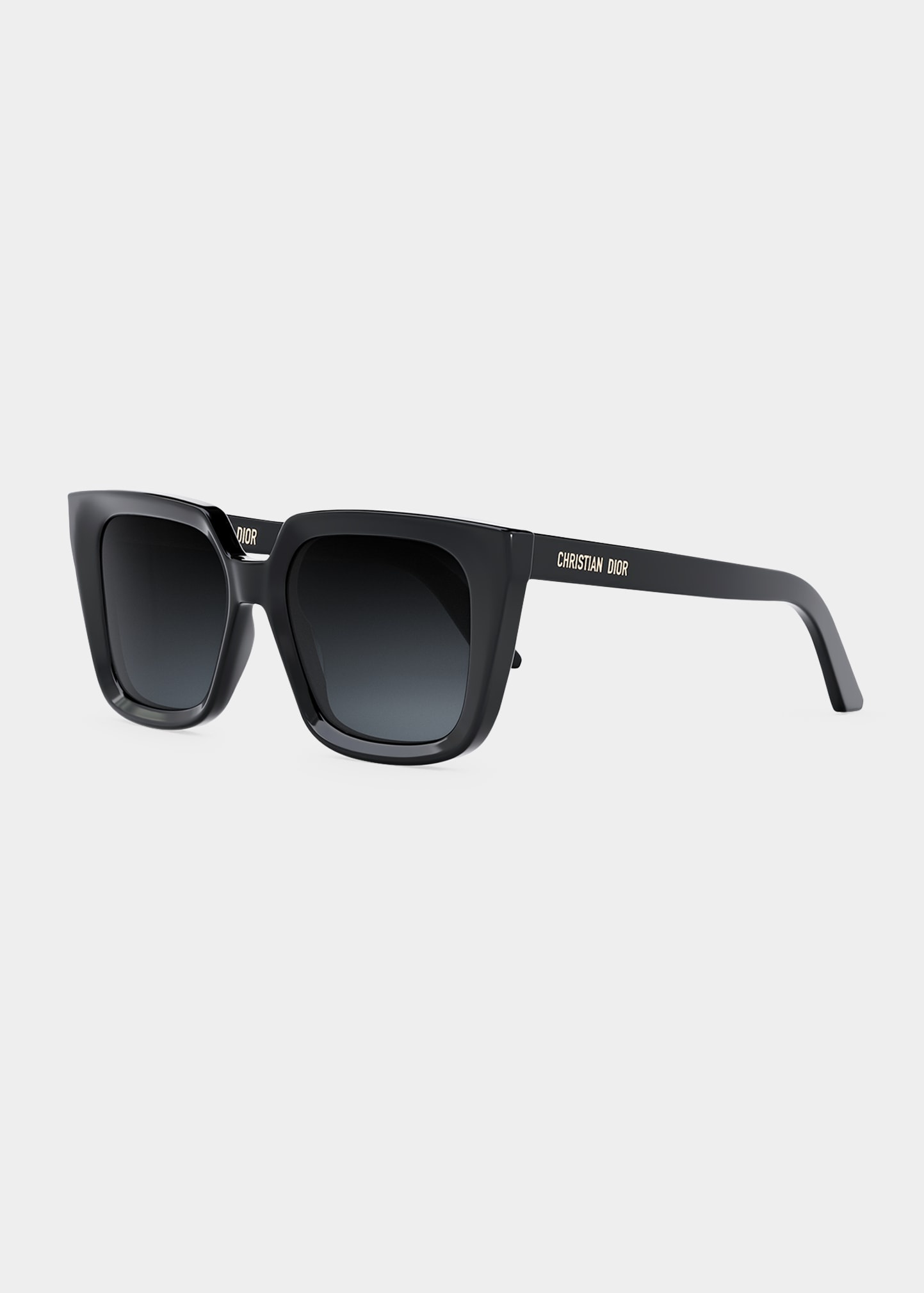 Beveled Square Acetate Sunglasses - 1