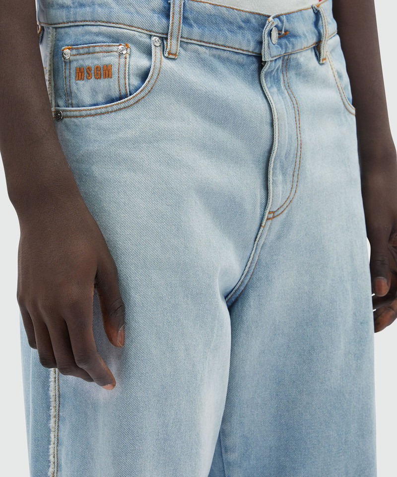 Light blue denim trousers 5