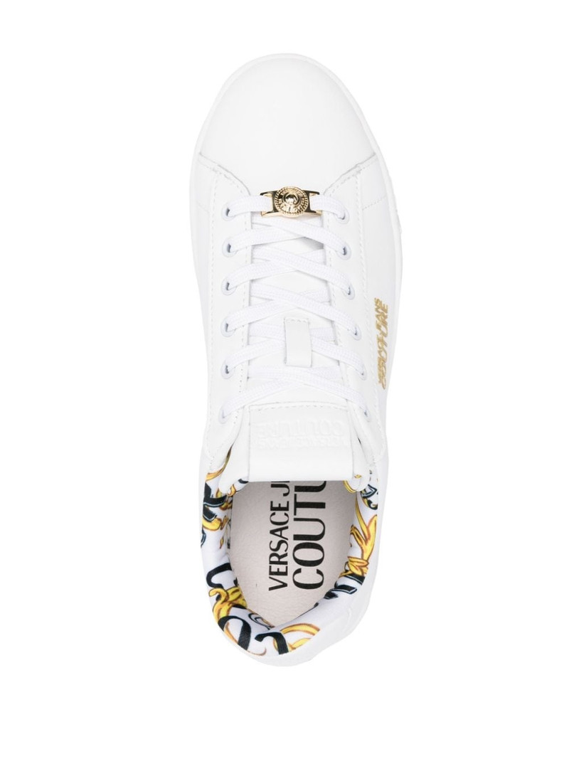 Court leather sneakers 4