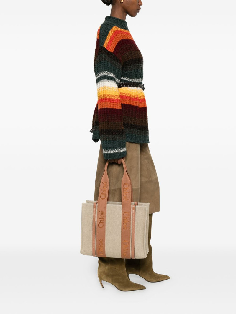 Chloé medium Woody tote bag outlook