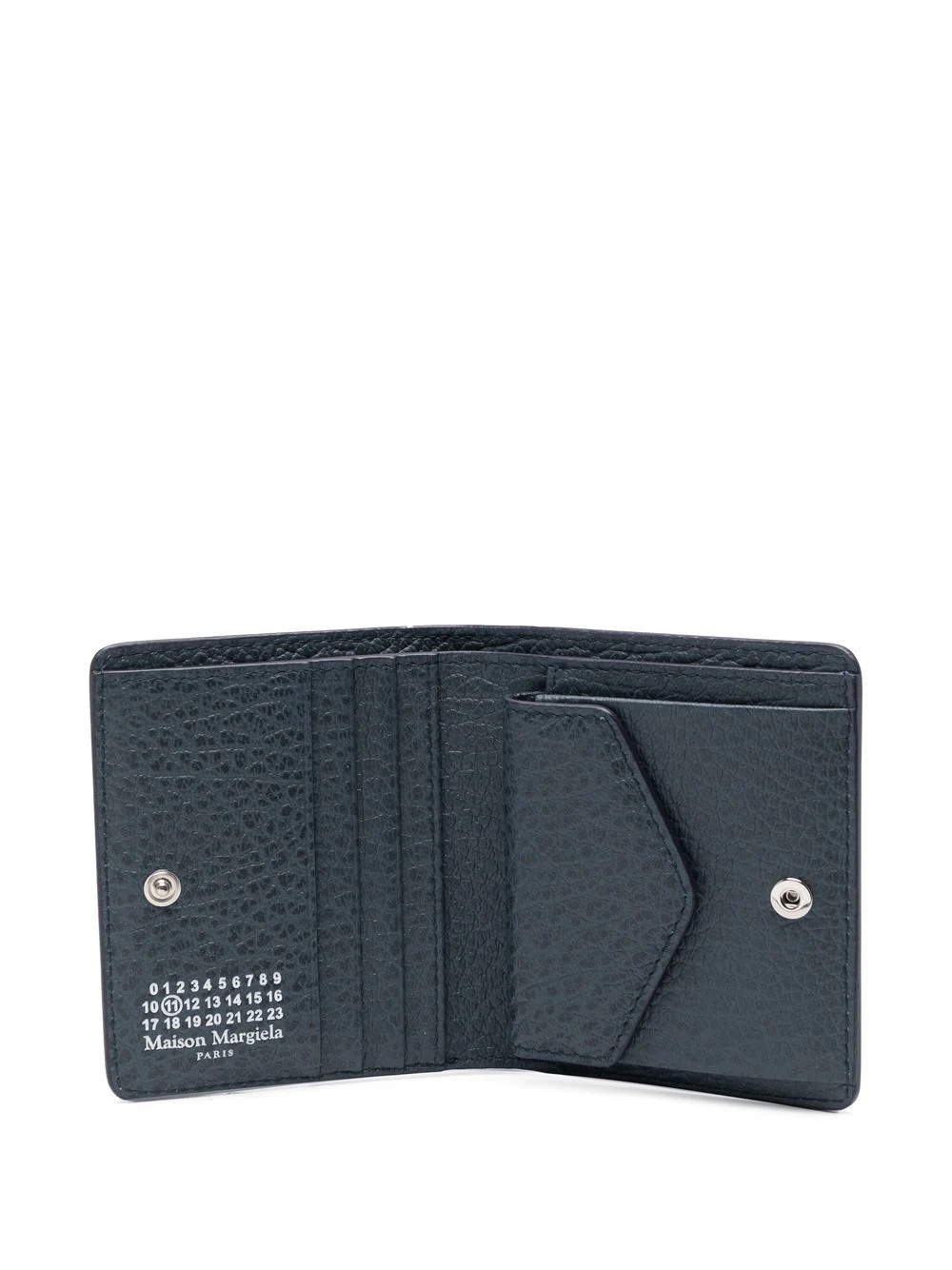 four-stitch logo folded wallet - 3