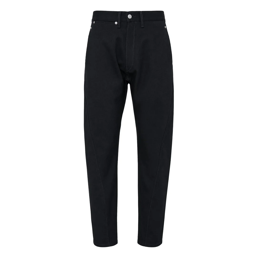 Wool Serge Tapered Pants - 1