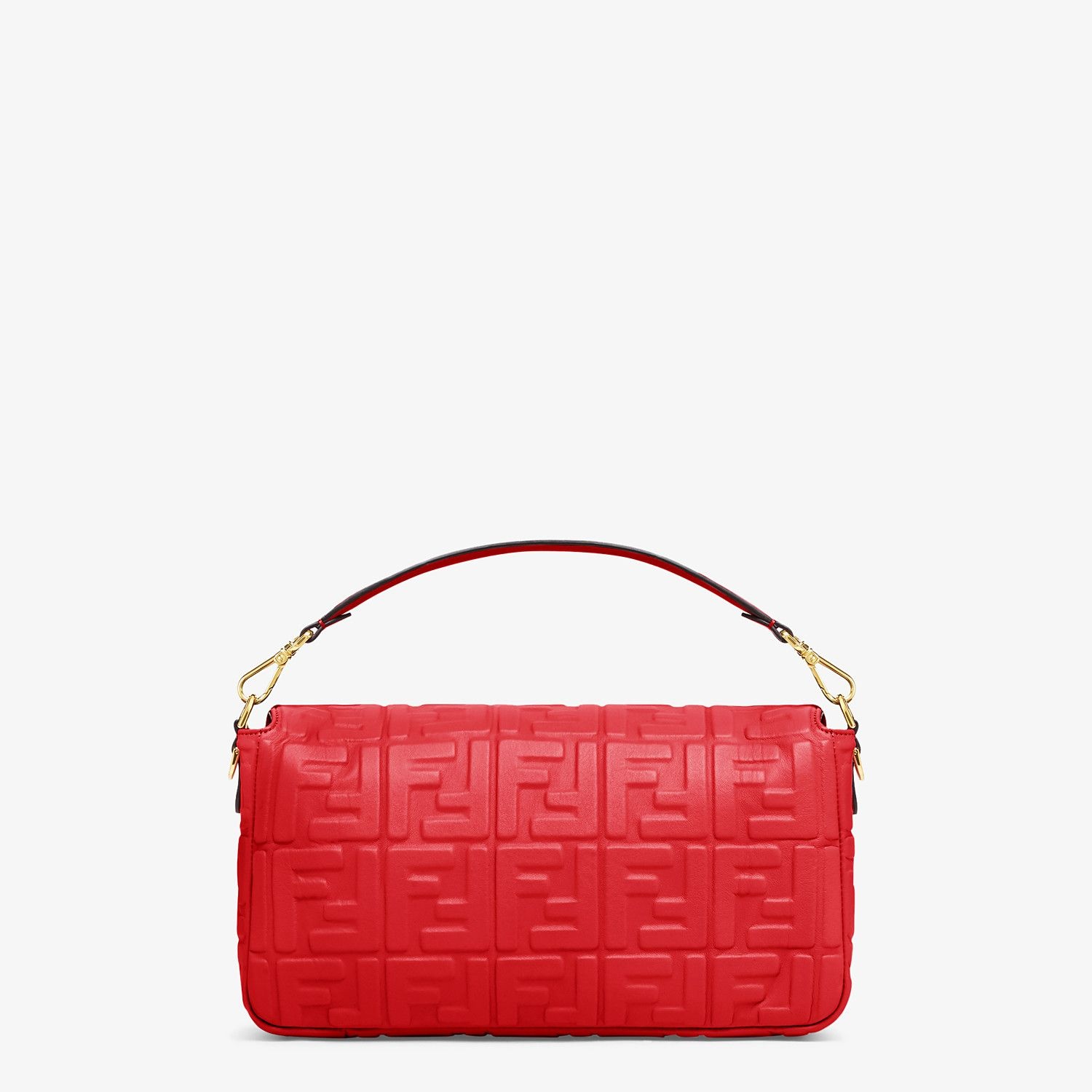 Red leather bag - 4