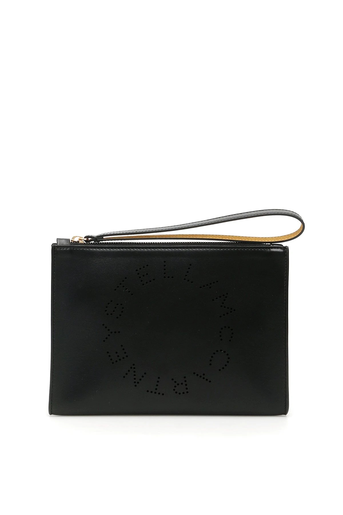 FLAP ZIP LOGO CLUTCH - 1