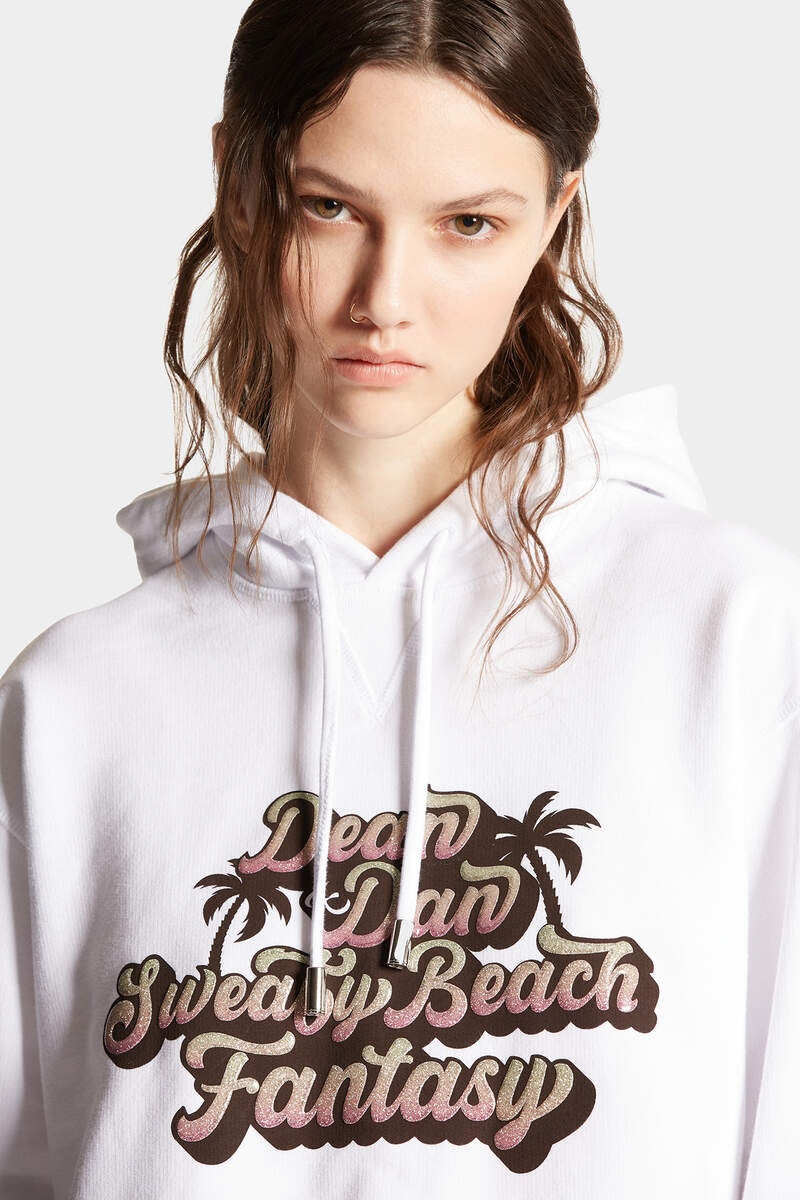 SWEATY BEACH FANTASY COOL FIT HOODIE SWEATSHIRT - 5