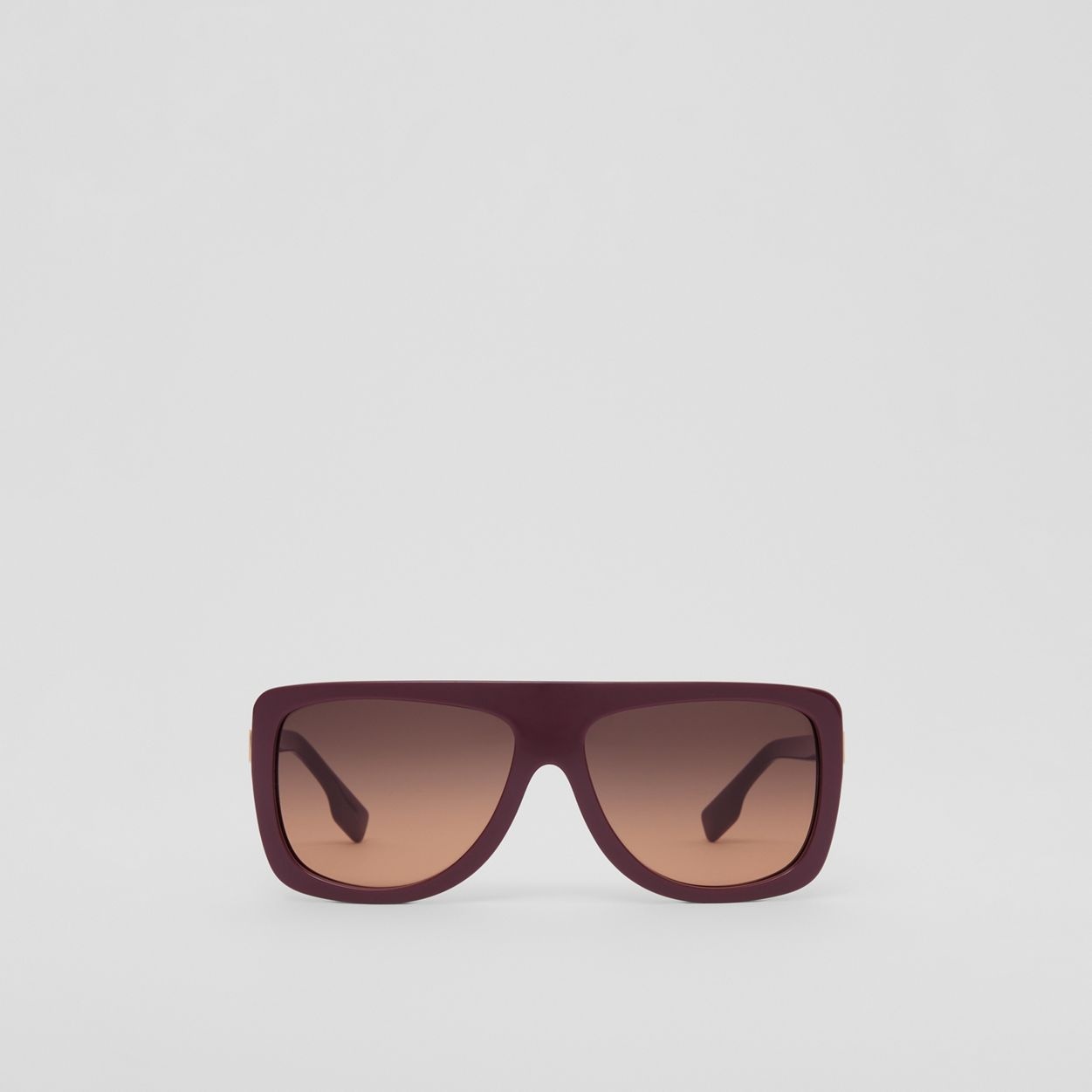 Hardware Detail Square Frame Sunglasses 1