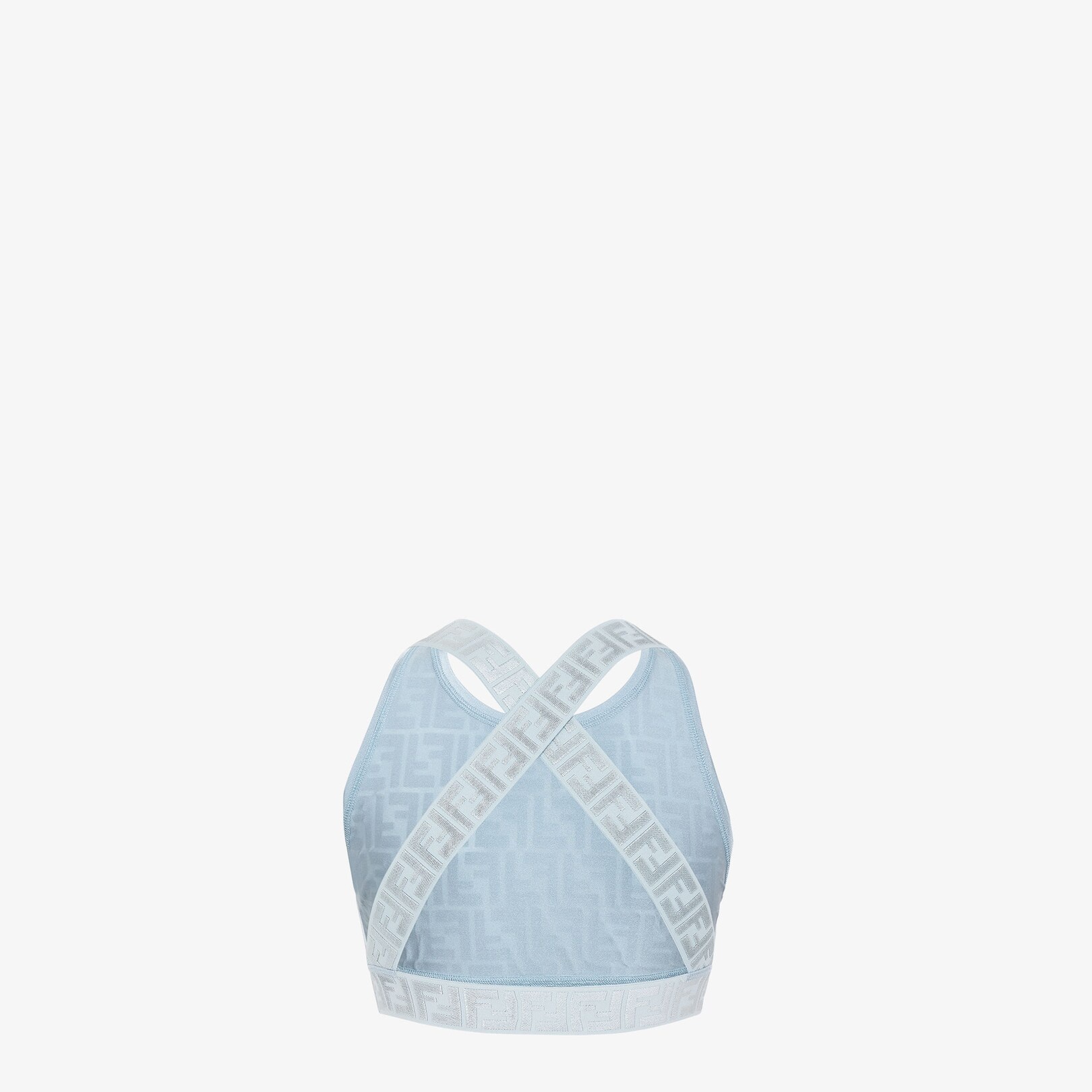 Light blue Lycra® top - 2