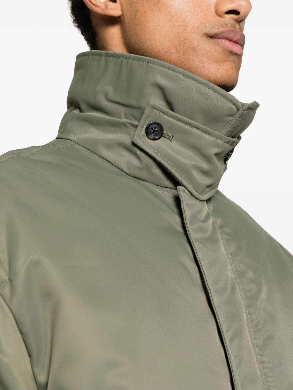 sleeve-pockets padded jacket - 5