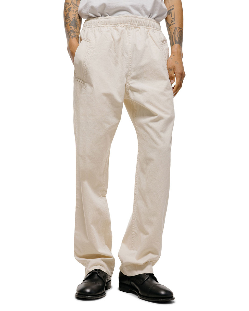 MARGARET HOWELL MHL Wide Leg Jogger Workwear Cotton Twill Off White outlook