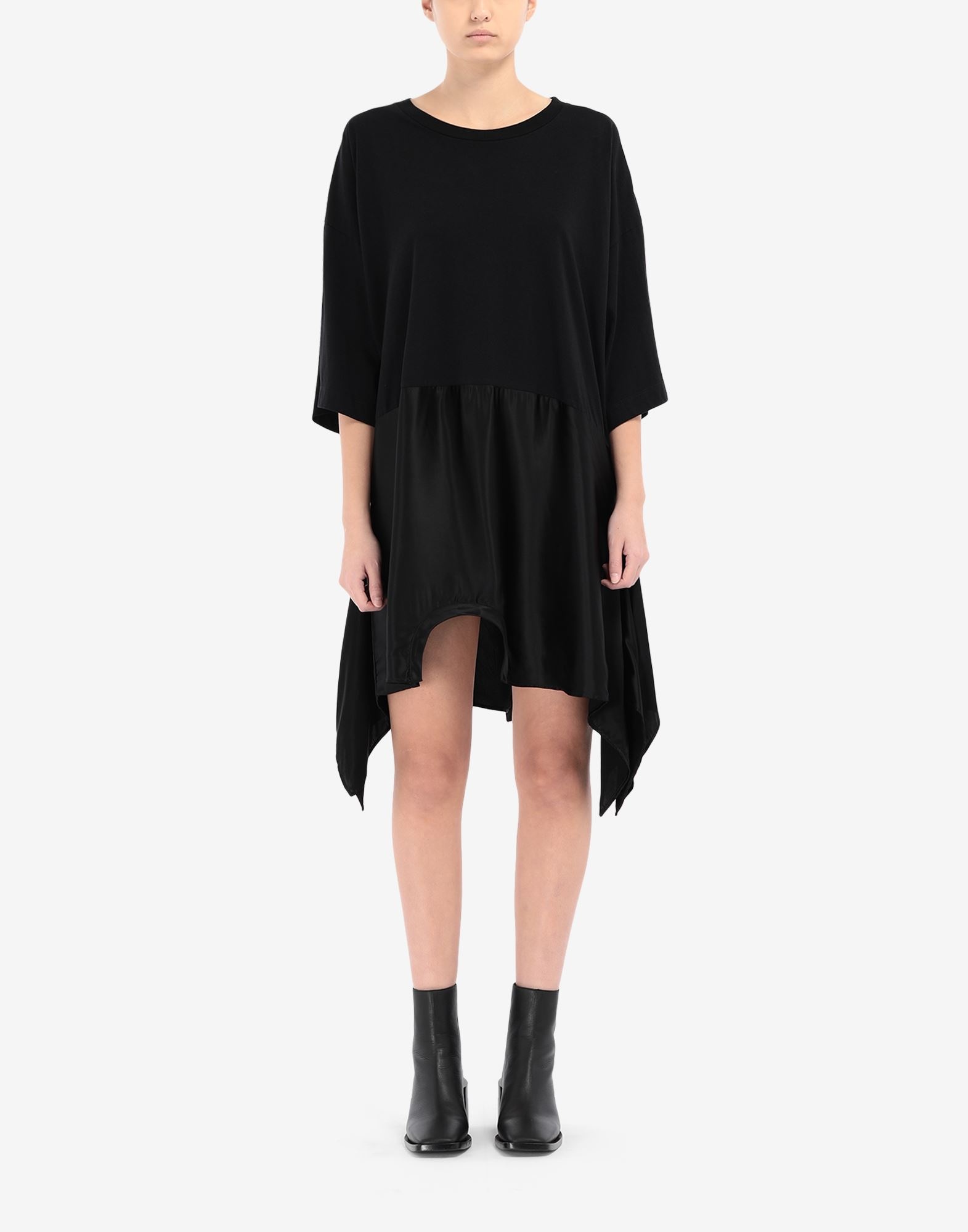 Spliced T-shirt dress - 2
