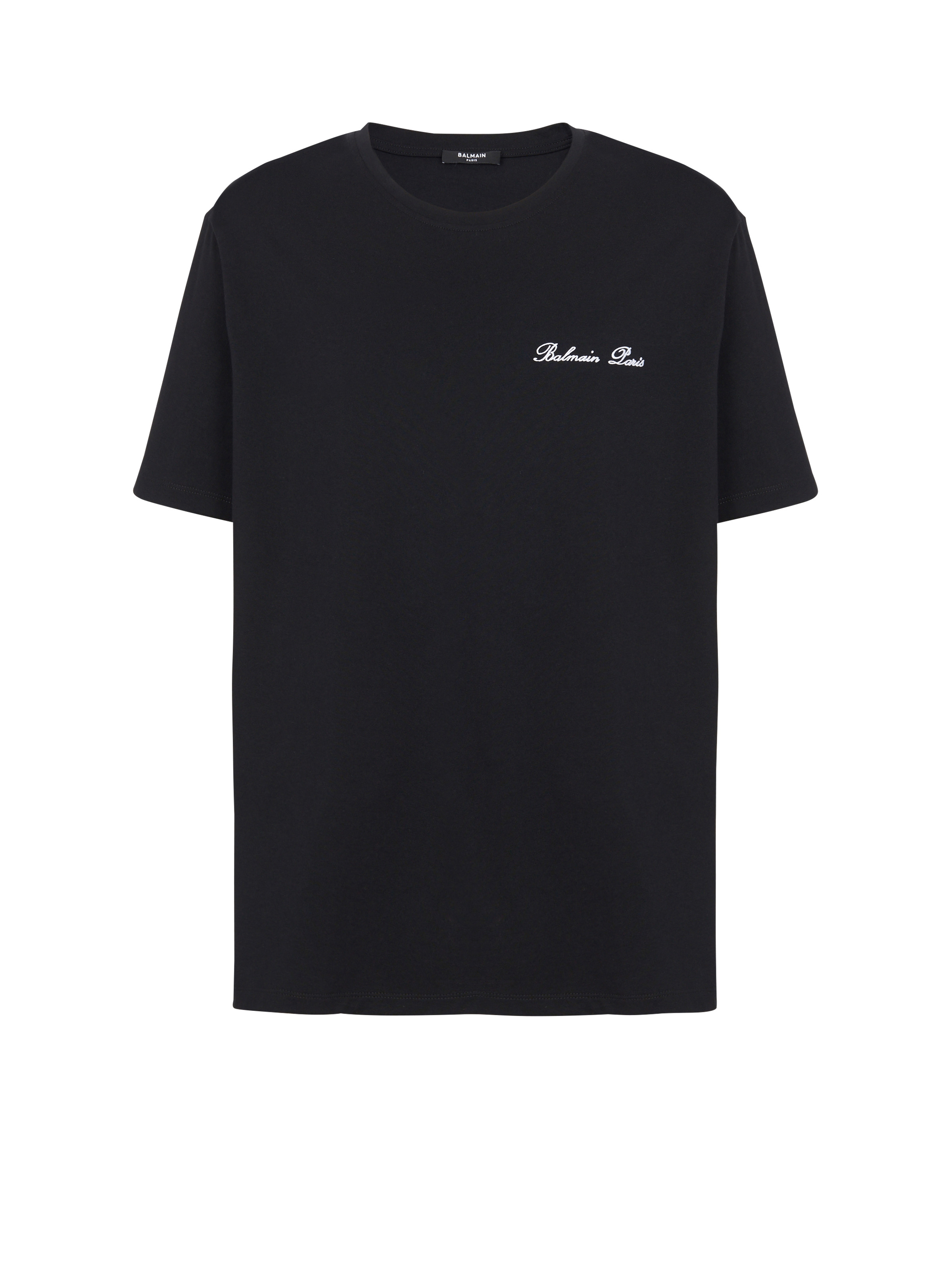 Balmain signature T-shirt - 1