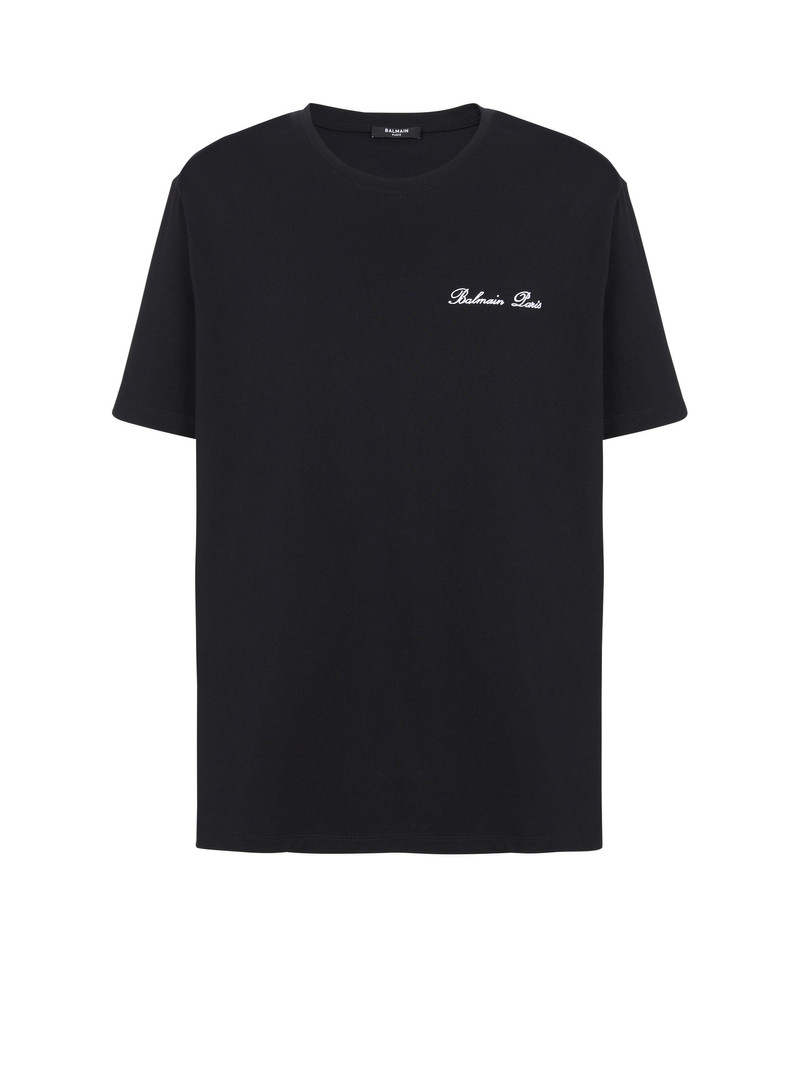 Balmain signature T-shirt - 1