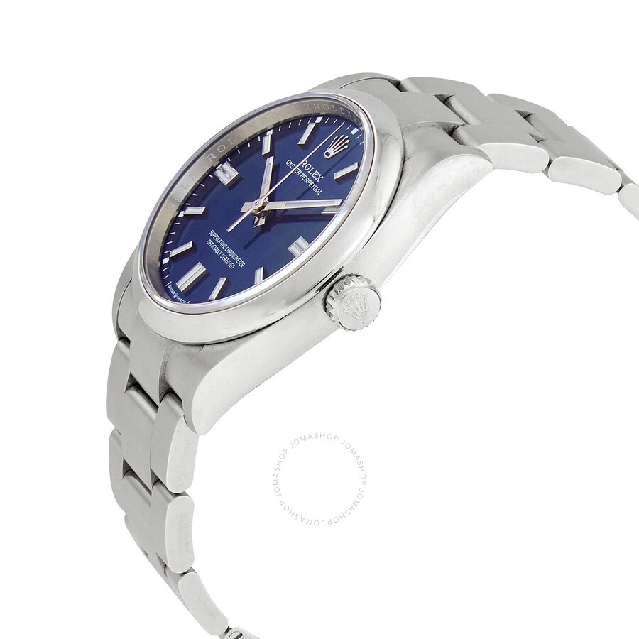 Rolex Oyster Perpetual Automatic Chronometer Blue Dial Men's Watch 126000BLSO - 2