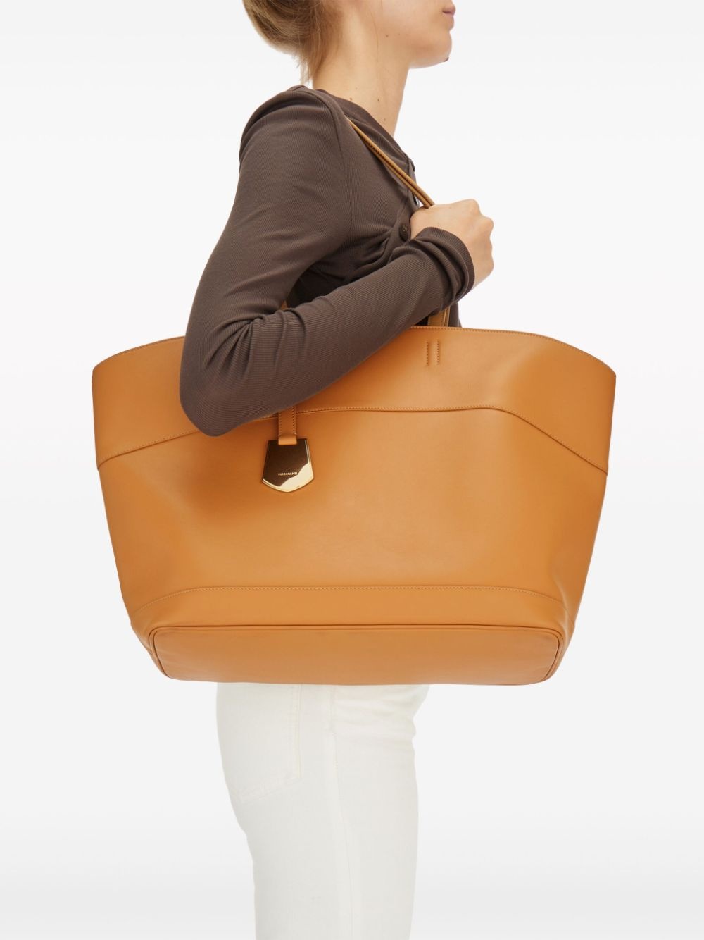 Charming logo-print tote bag - 2