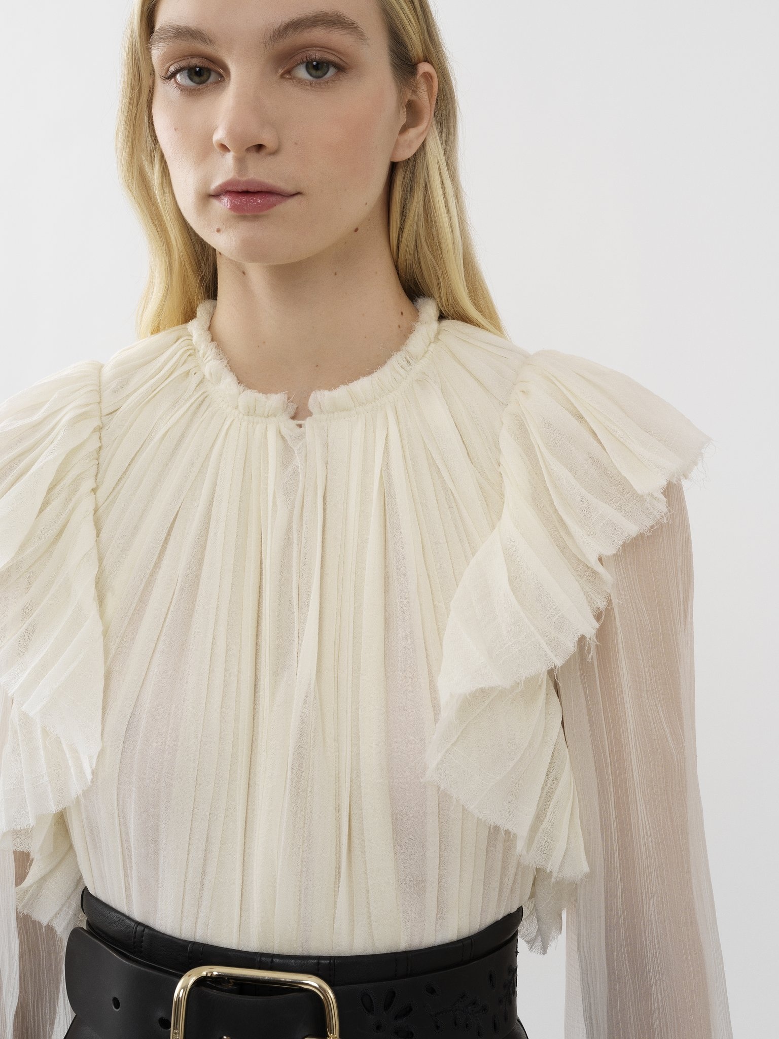PLEATED SHIRT - 2