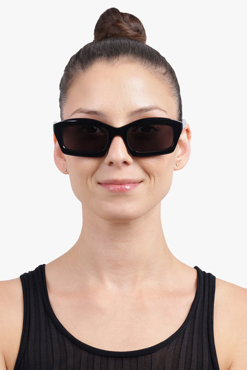 AA0089S GEOMETRIC SUNGLASSES | BLACK - 4