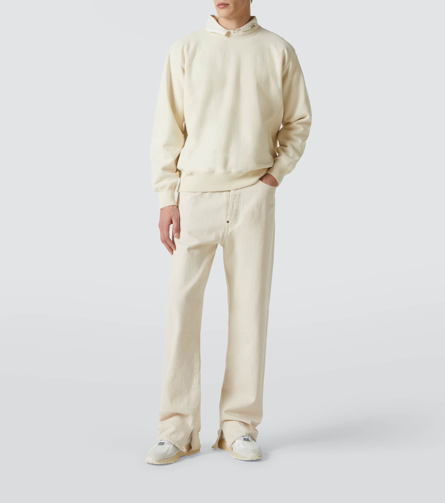 Cotton jersey sweatshirt - 2