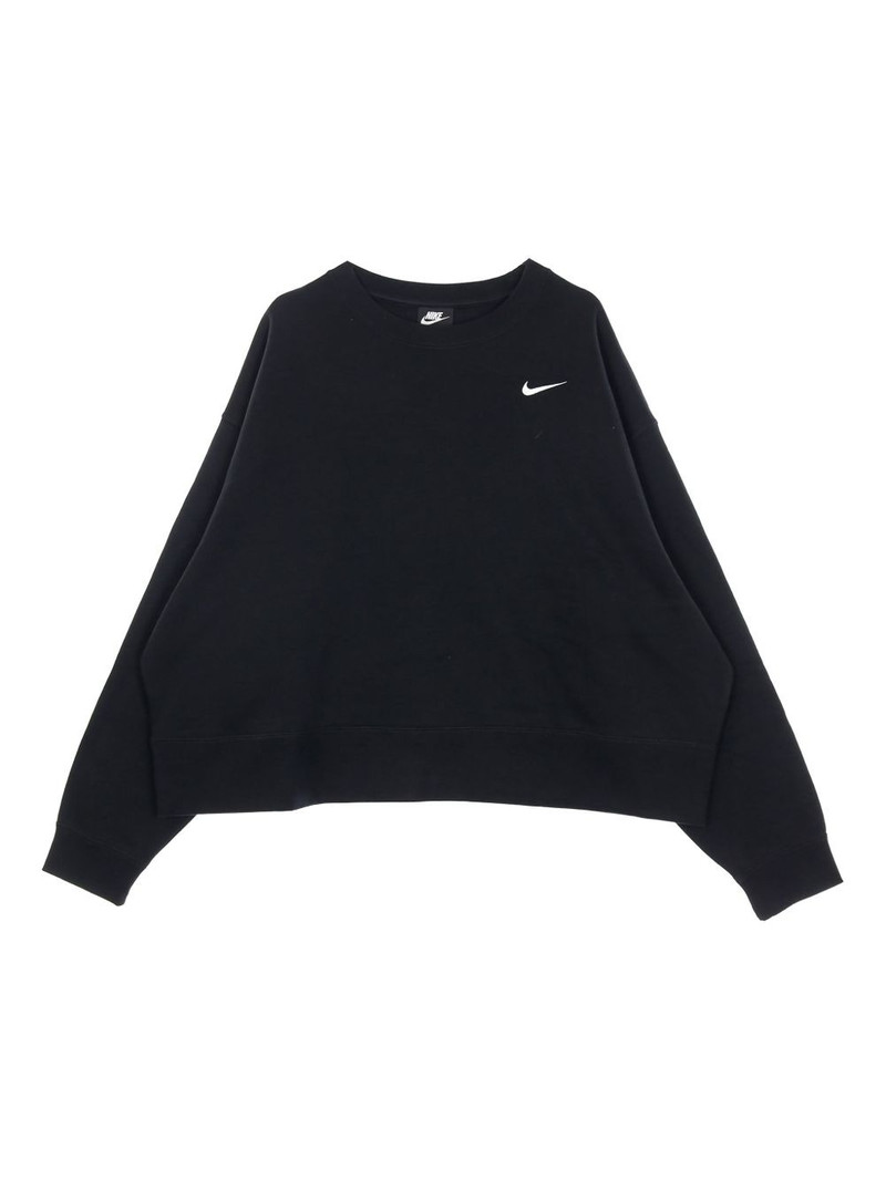 logo-embroidered cotton-blend sweater 1