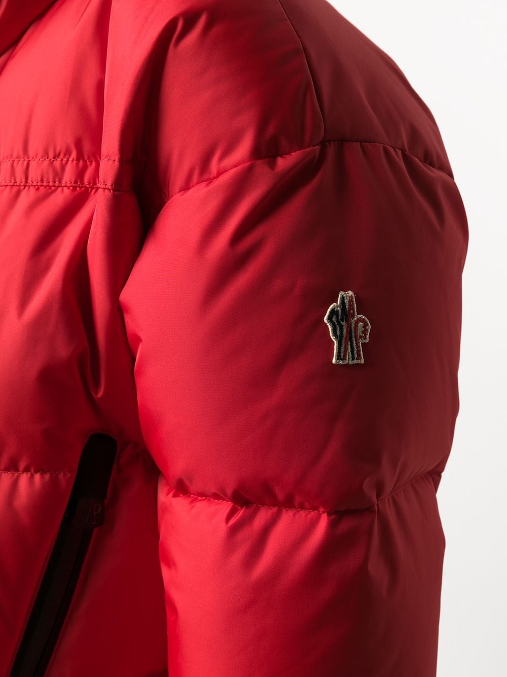 zipped puffer jacket  - 5