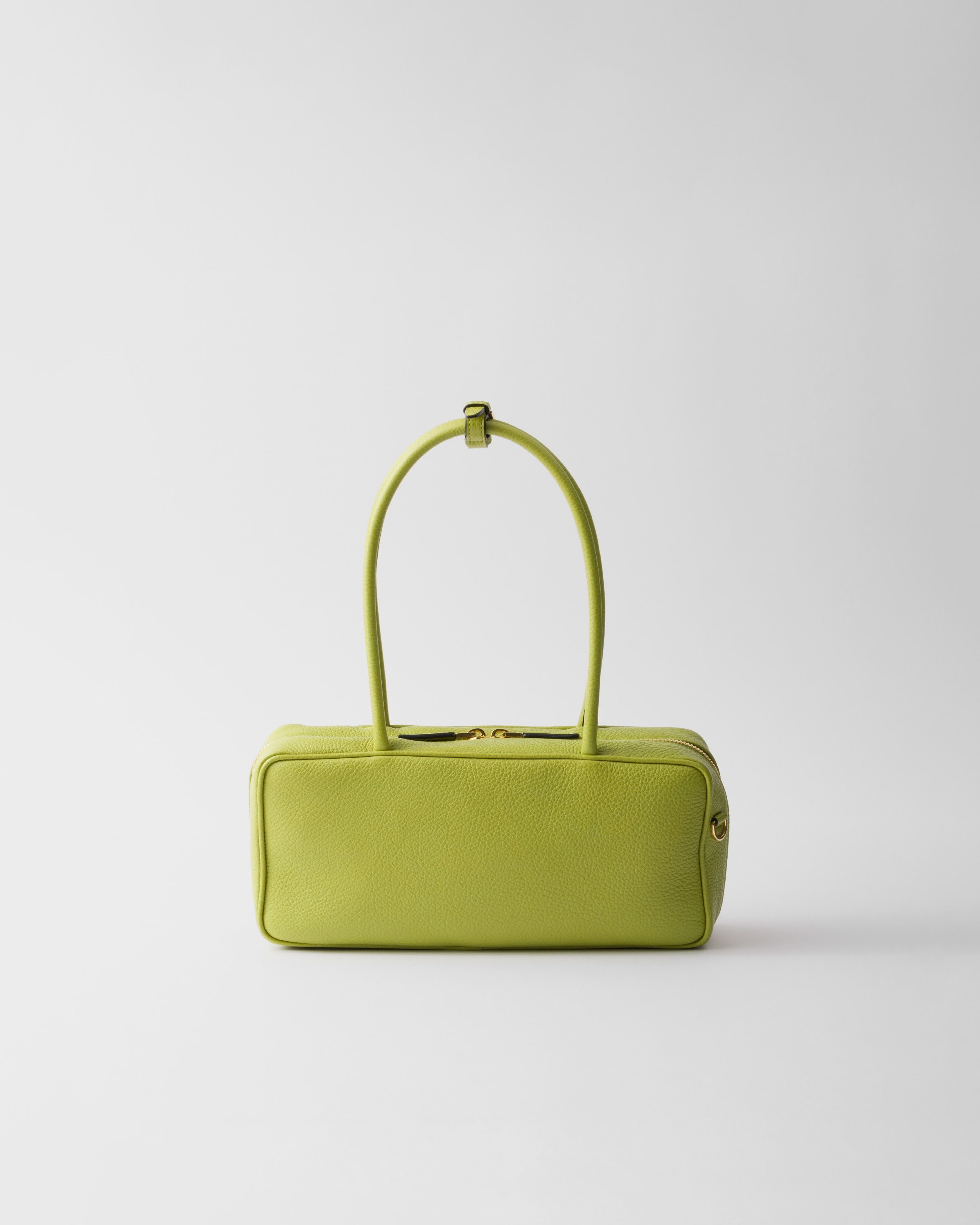 Medium leather top-handle bag - 3