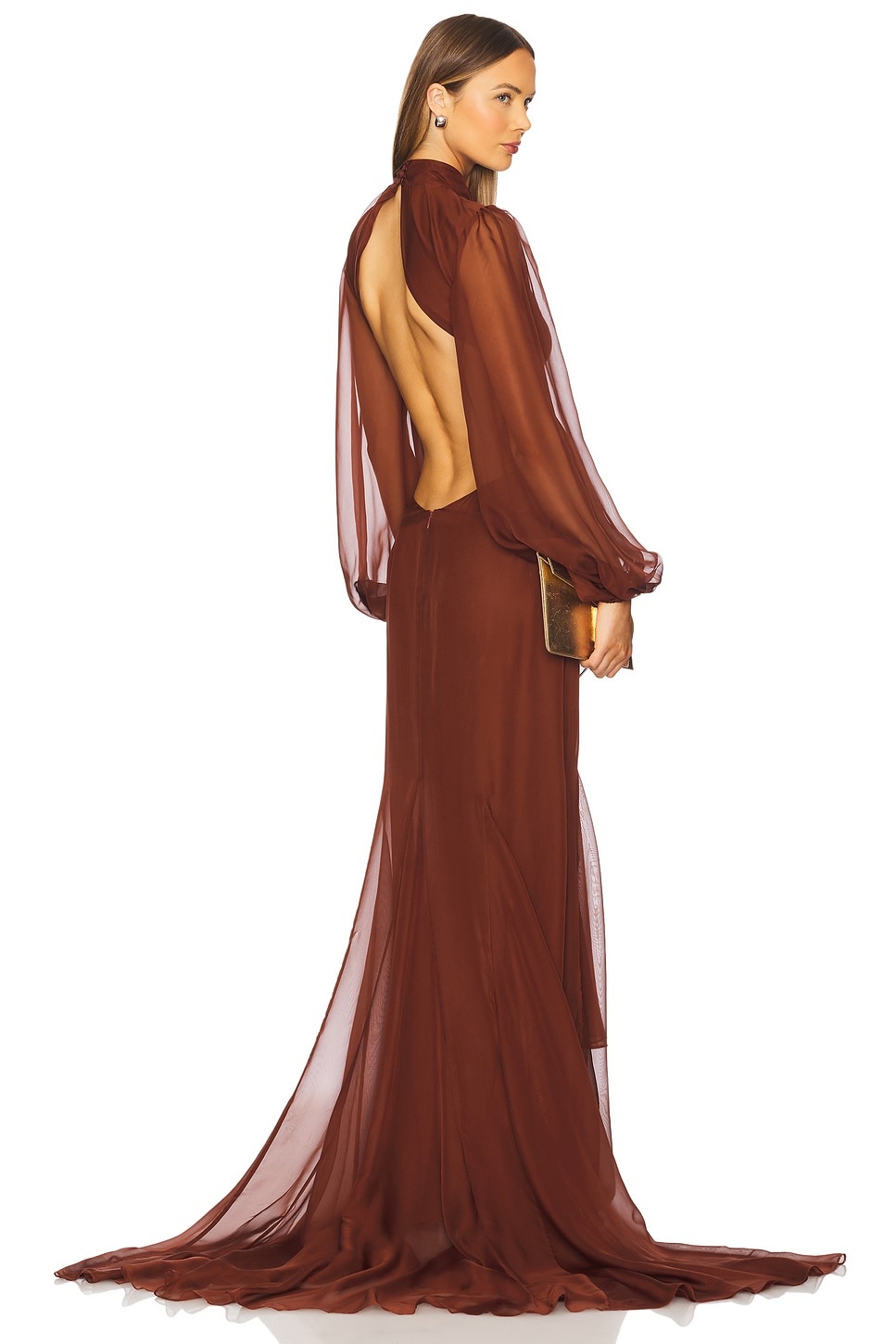 VESTIDO DE CHIF&Oacute;N ROSALINDA - 2