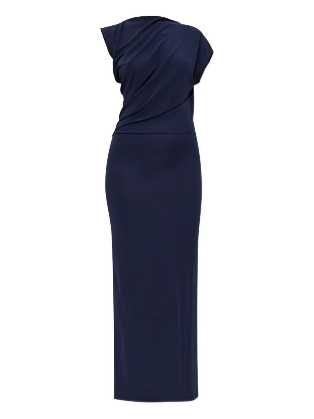 Jona draped short-sleeve maxi dress - 1