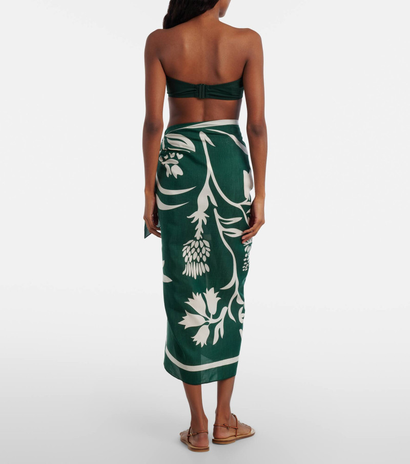 Mandara cotton and silk beach cover-up 3