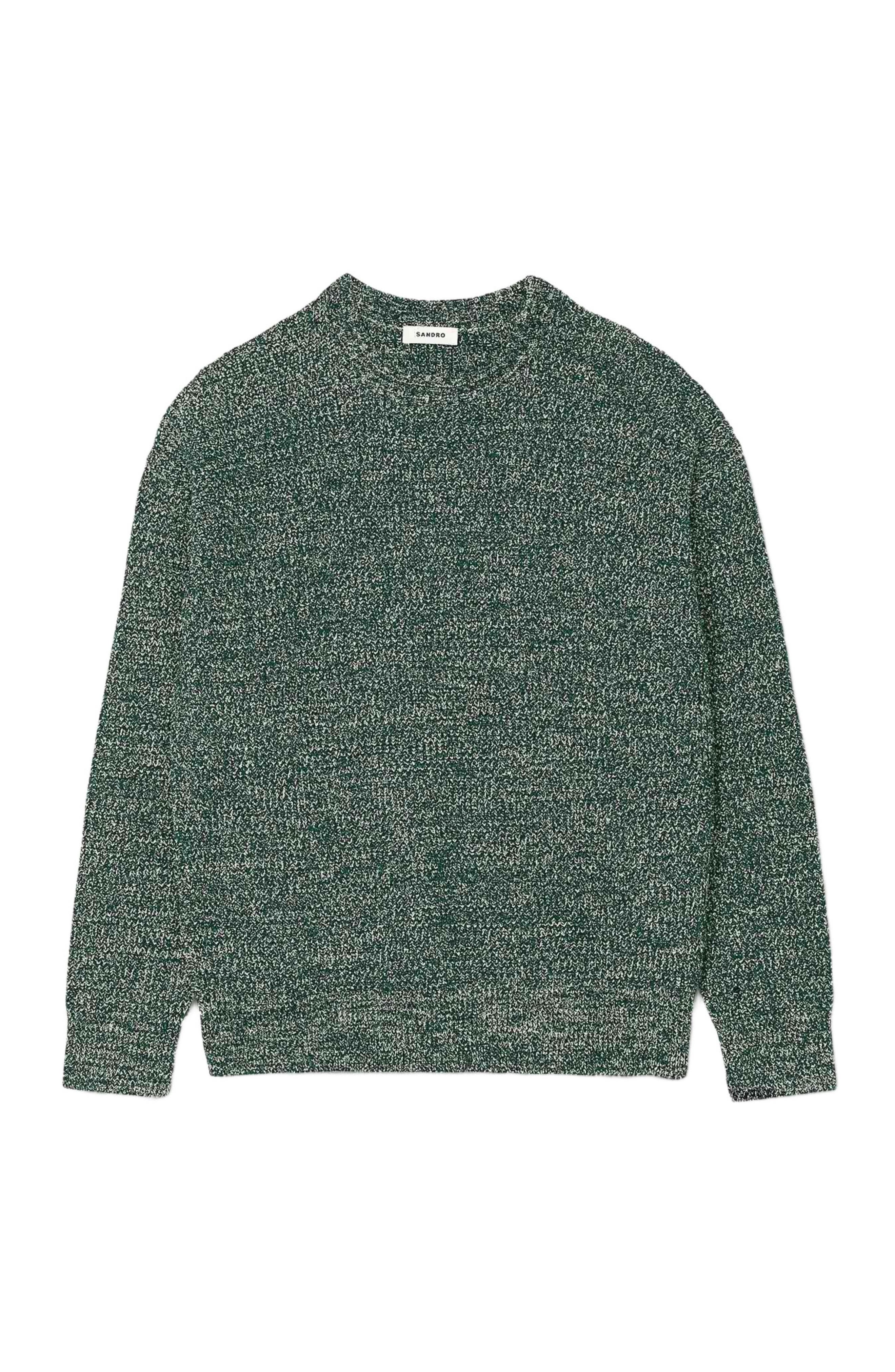 SANDRO Chenille sweater in Super Green at Nordstrom - 5