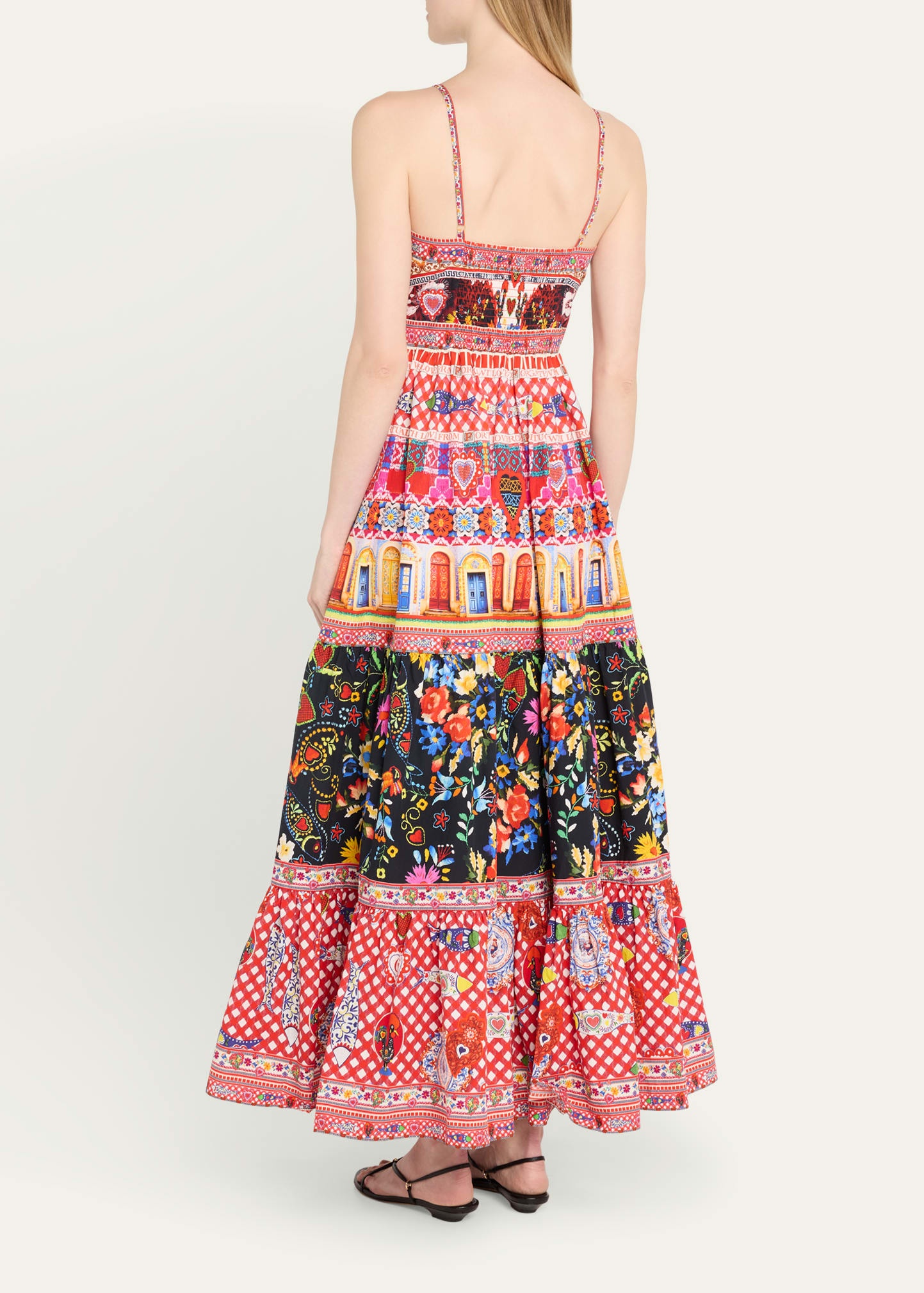 Folk Fabulous Tiered Bodice Maxi Dress - 3