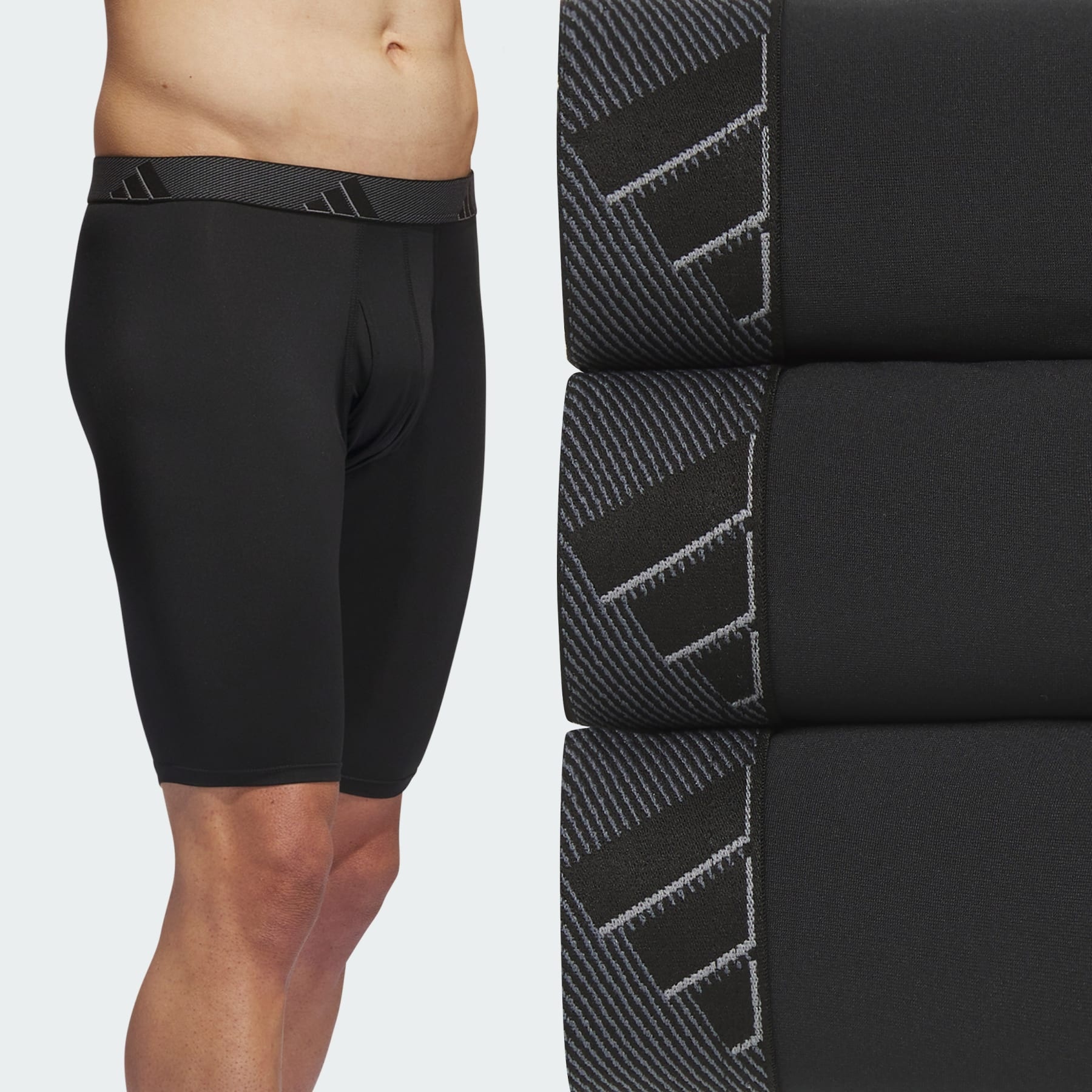 Microfiber Long Boxer Briefs 3-Pack - 6