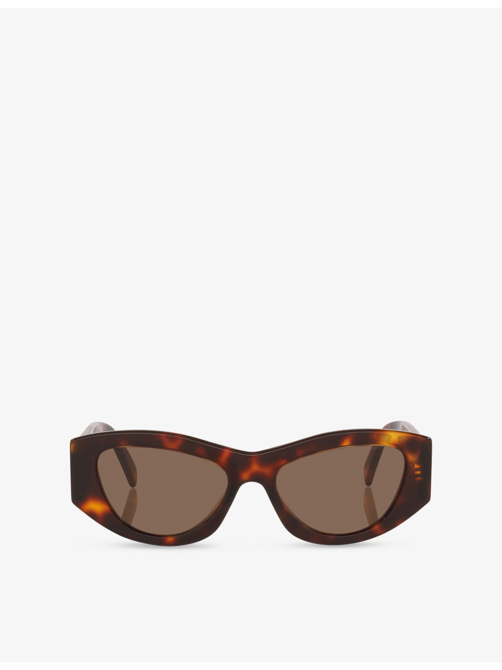 CL40308U Triomphe Irregular-Frame Acetate Sunglasses - 1
