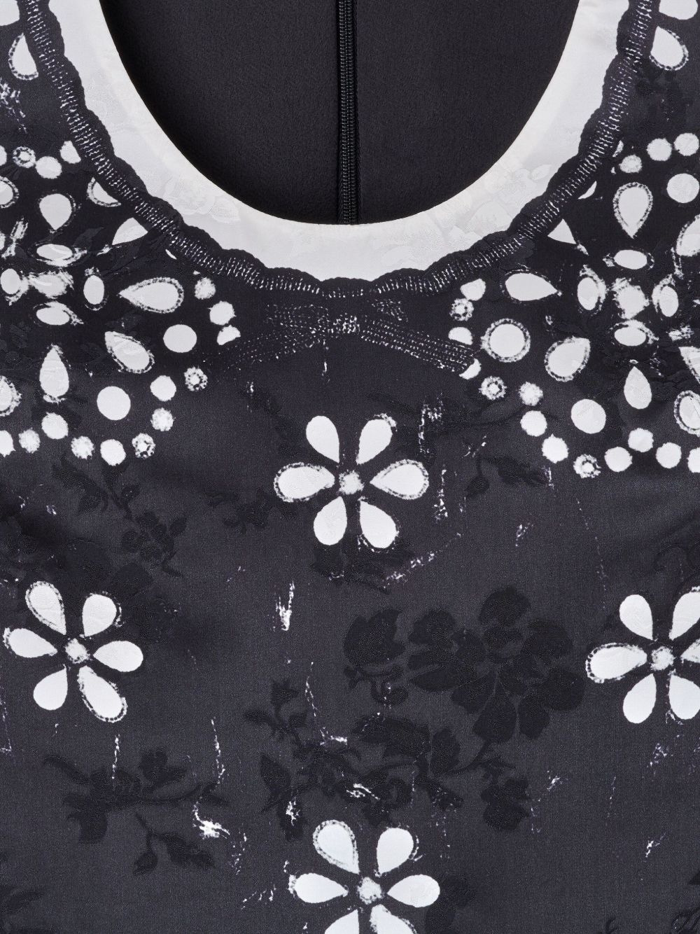 eyelet-floral dress - 5