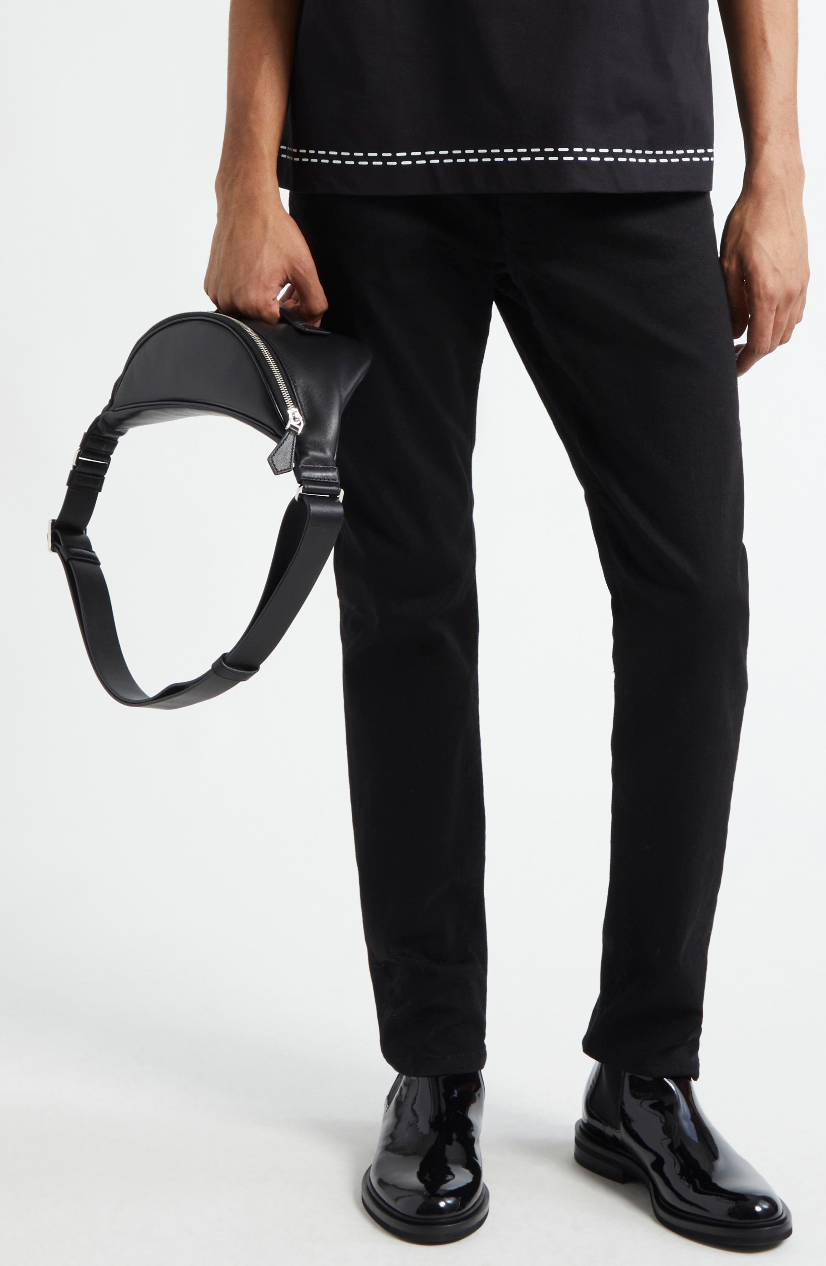 Dolce&Gabbana Leather Belt Bag in 80999 Nero at Nordstrom - 2