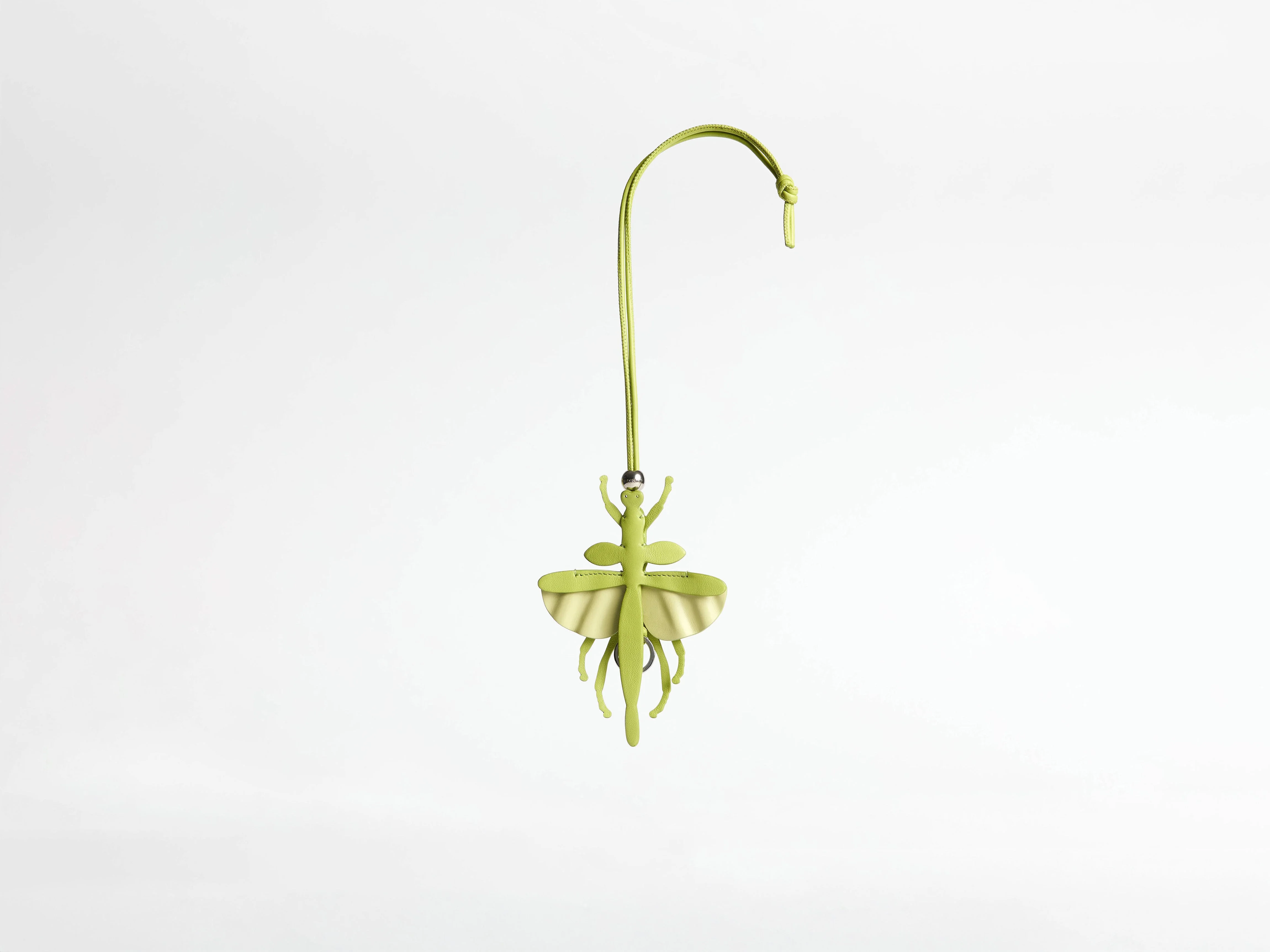 LEATHER PRAYING MANTIS CHARM - 1
