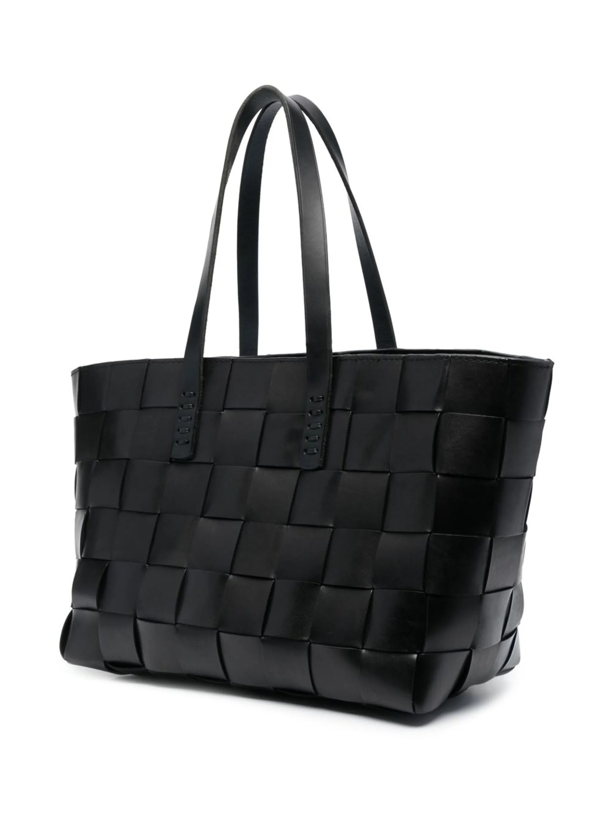 Dragon Diffusion Woven Leather Tote Bag - 5