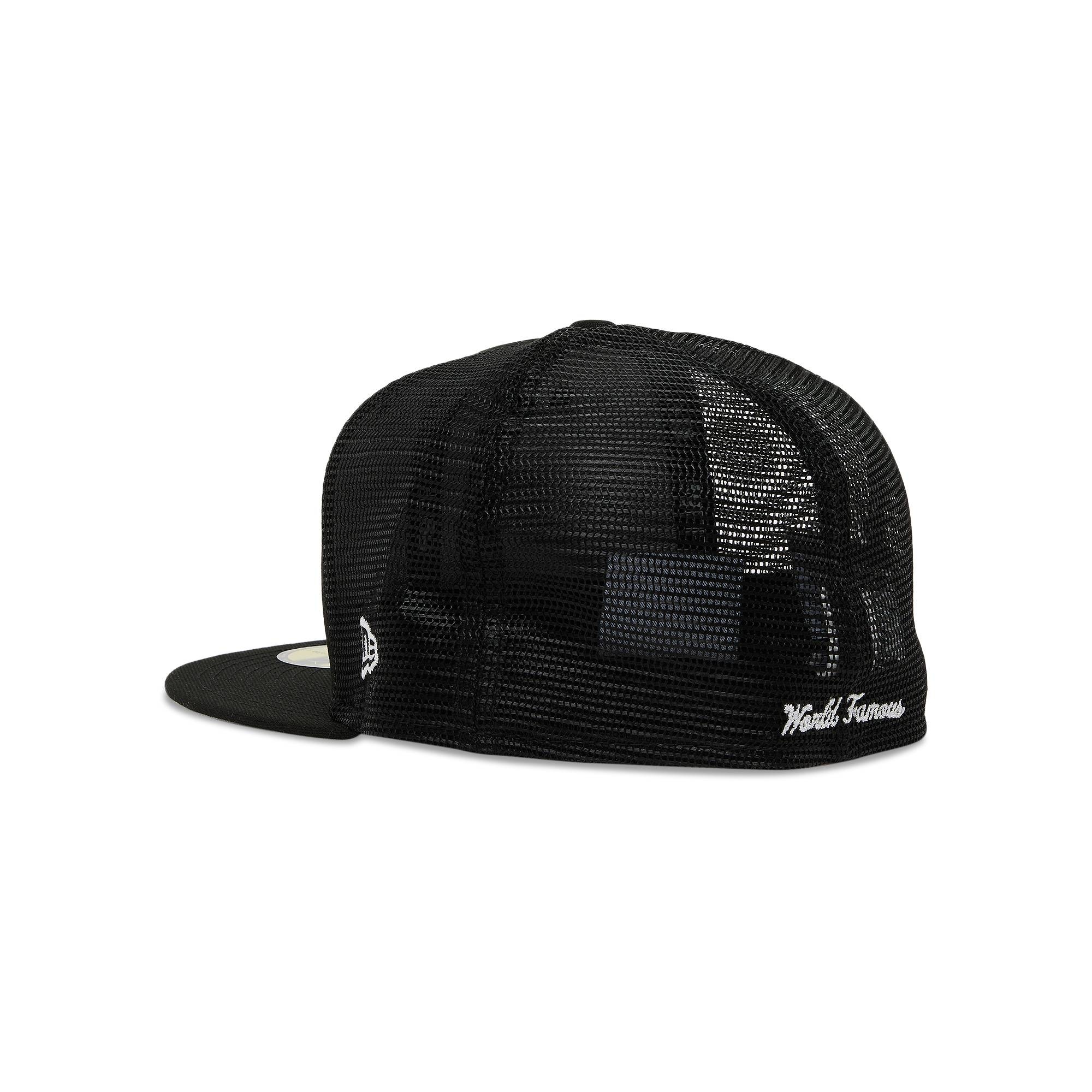 Supreme x New Era Box Logo Mesh Back 'Black' - 3