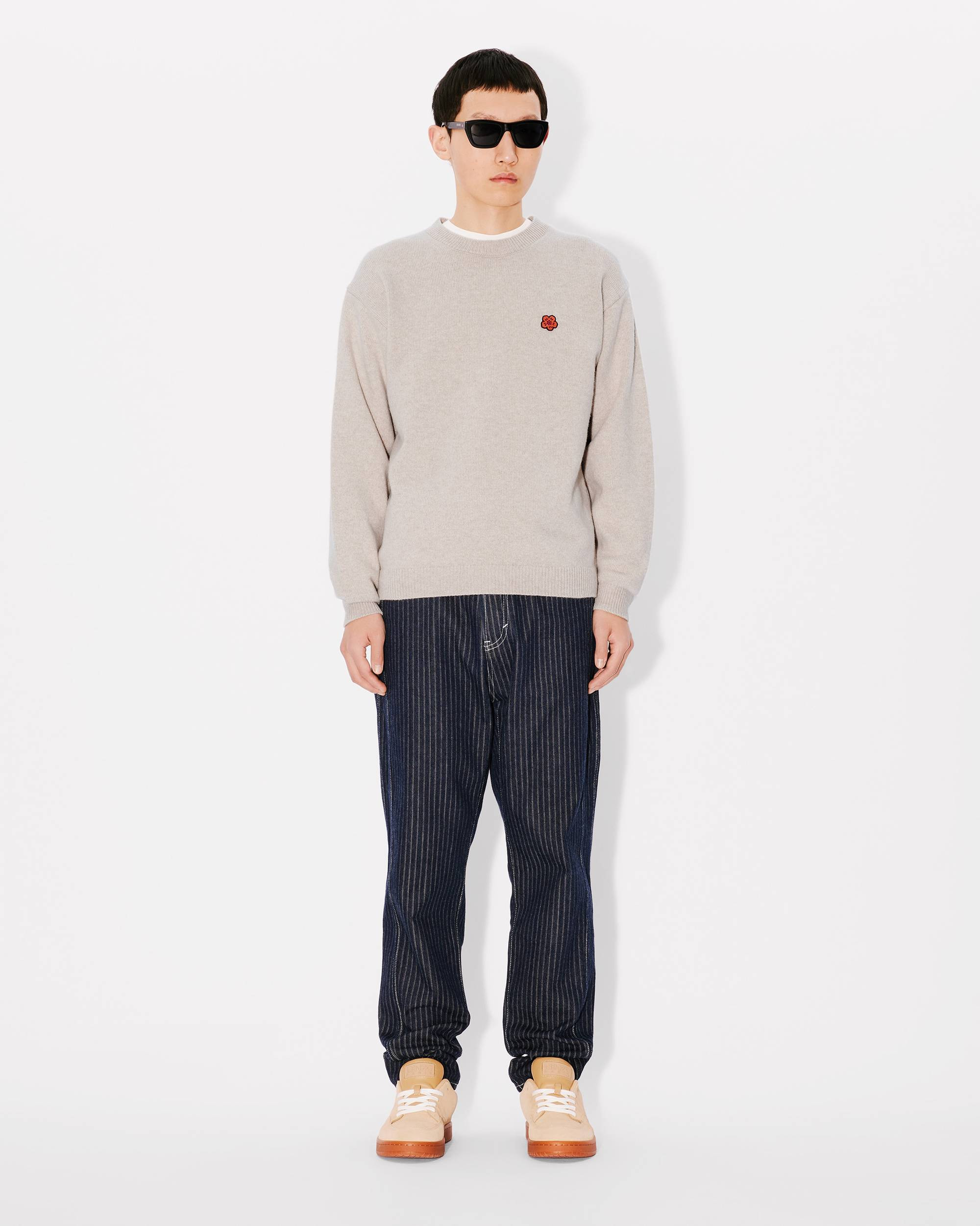'Boke Flower' embroidered jumper - 5