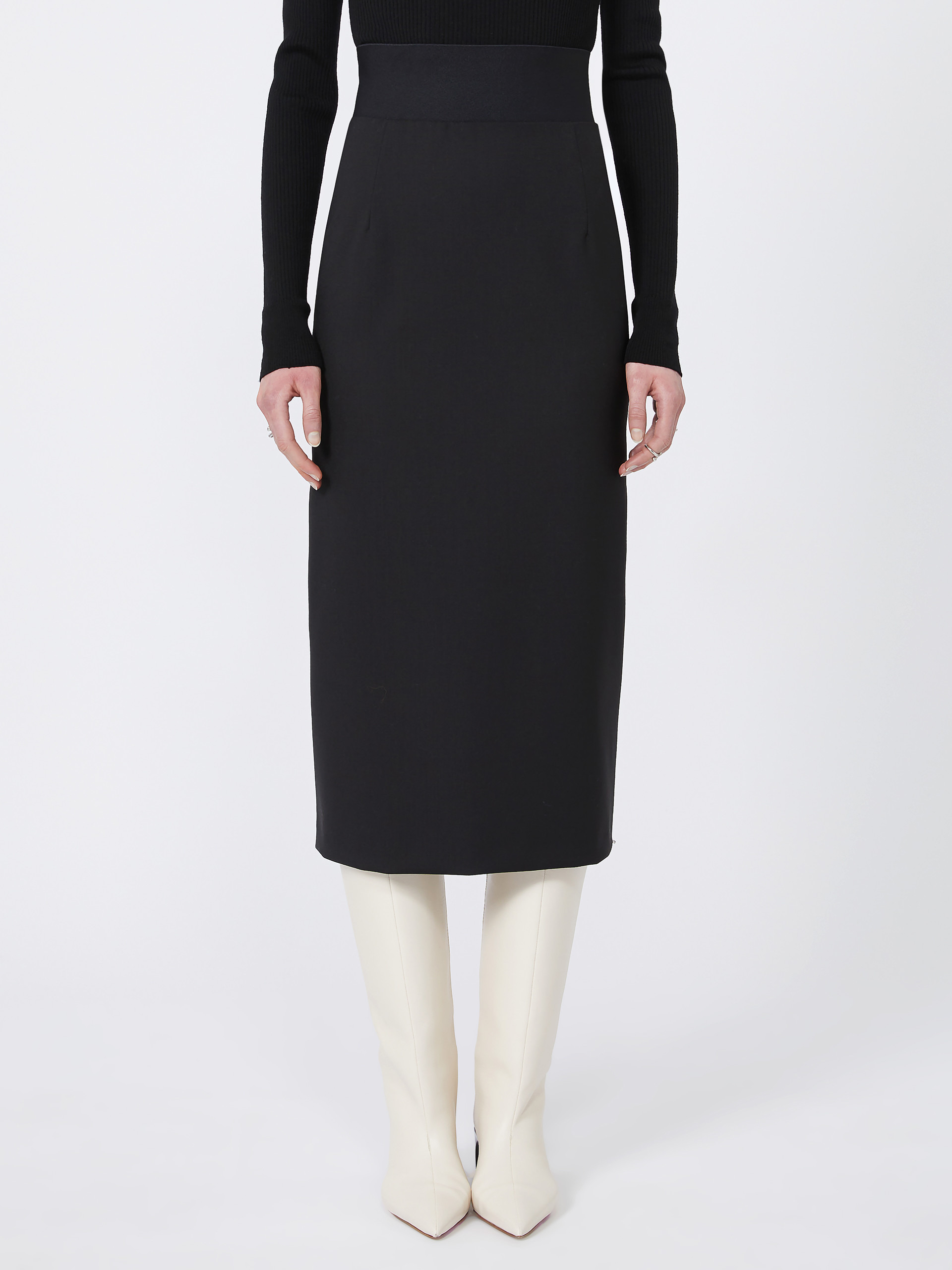 FINIRE Skirt with a high-cut elasticated waist - 3