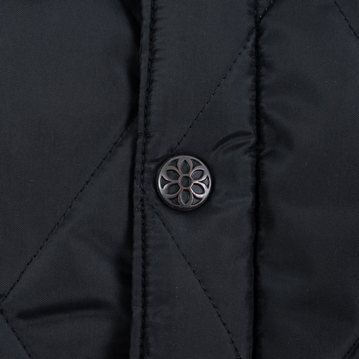 IHV-44-GA Iron Heart x GOOD ART HLYWD Primaloft® Gold Quilted Vest - Black - 9