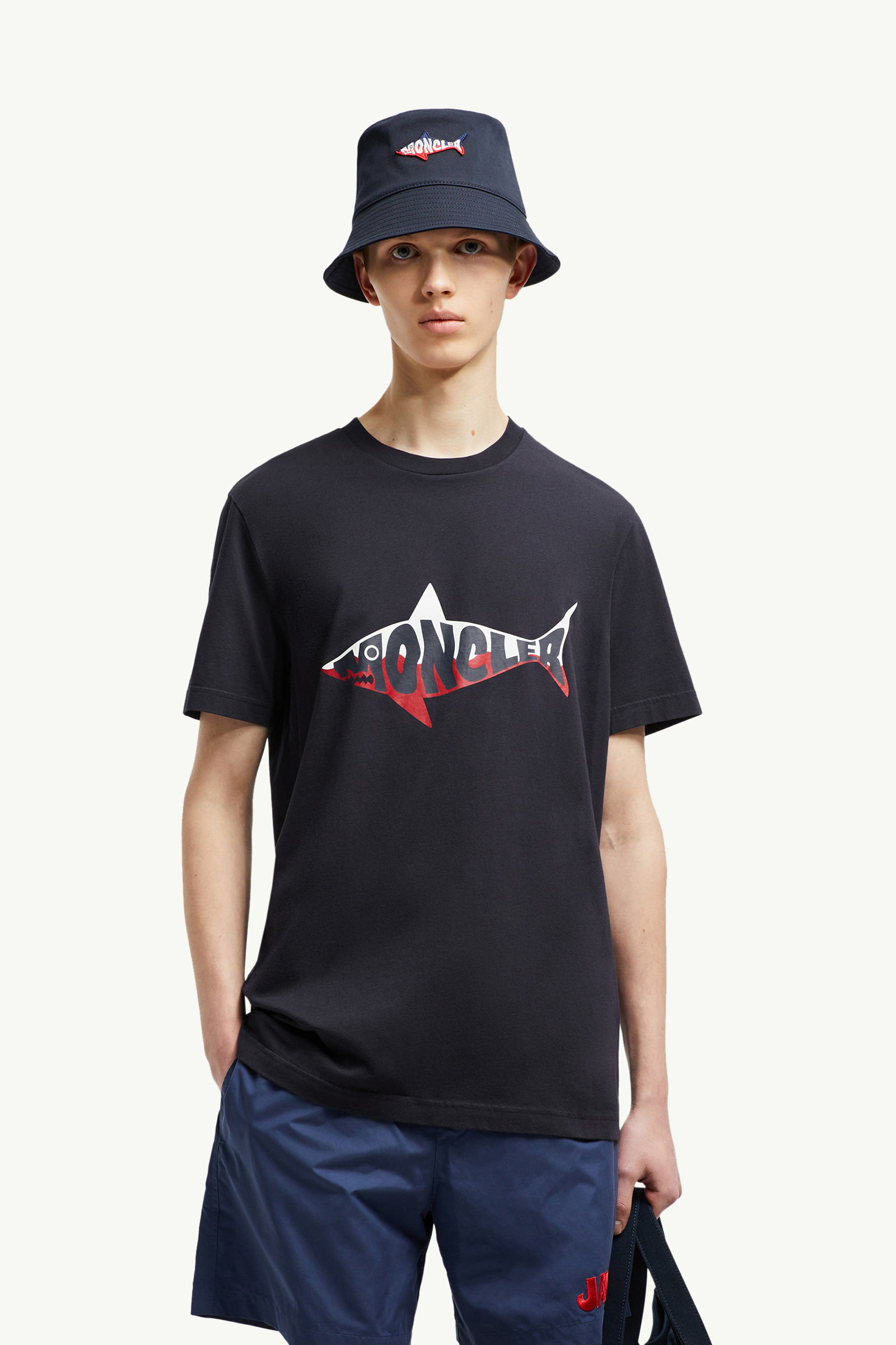 Shark Logo Cotton T-Shirt - 2