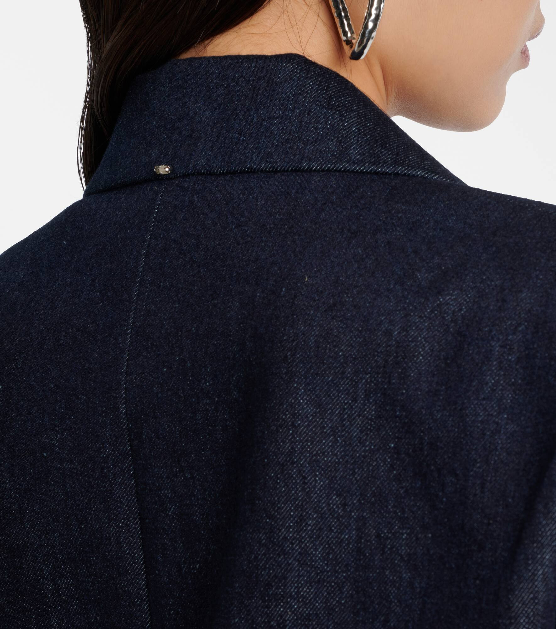 Ancella double-breasted denim blazer - 6