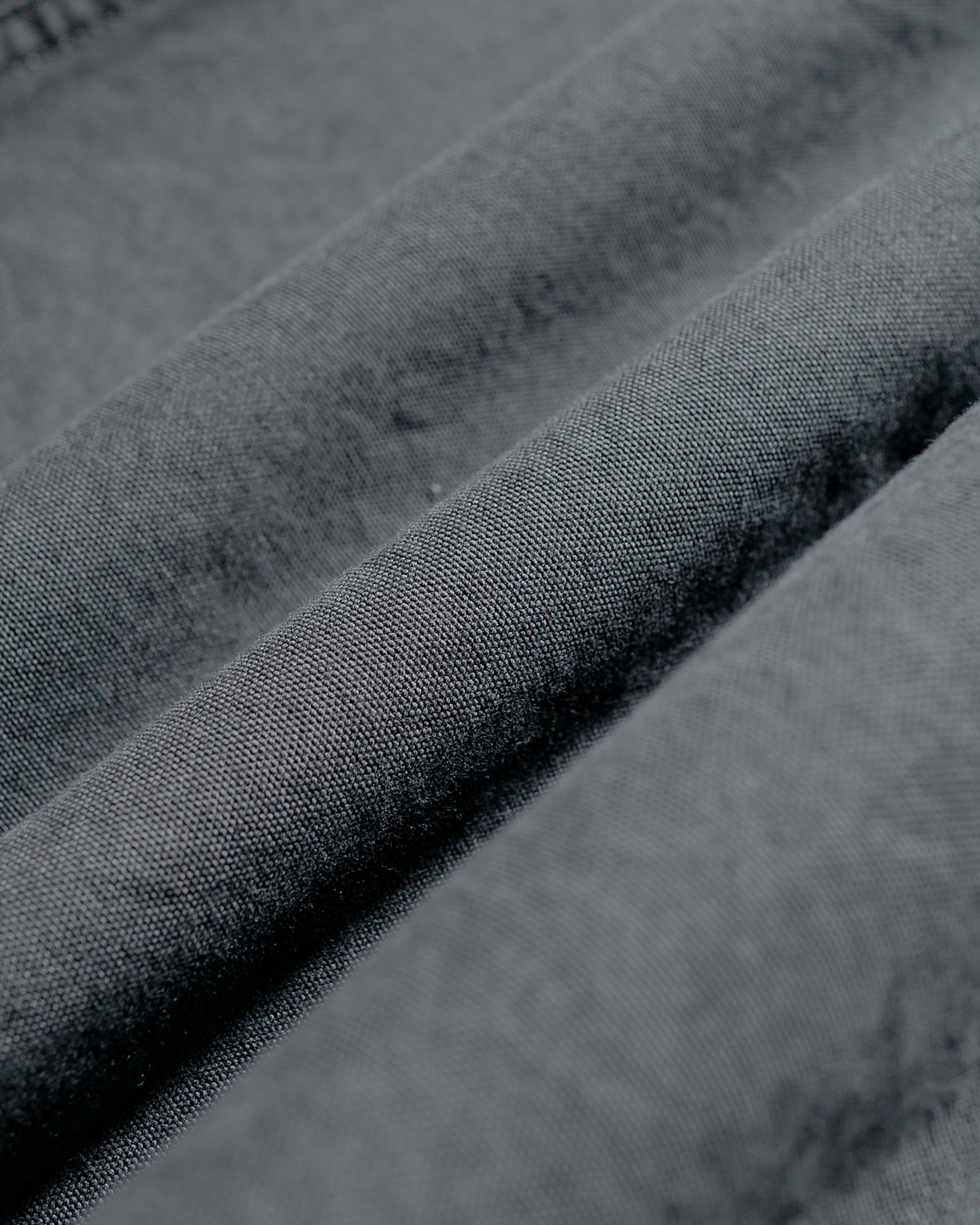 MHL Stitch Pleat Trouser Compact Cotton Canvas Charcoal - 6
