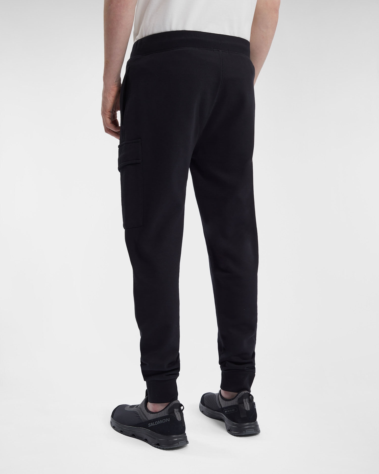 Diagonal Raised Fleece Sweatpants - 3