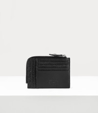 Vivienne Westwood正規品/送料関税込み ロゴ Zipper Card Wallet Vivienne Westwood Zip Card Holder | Black | FARFETCH