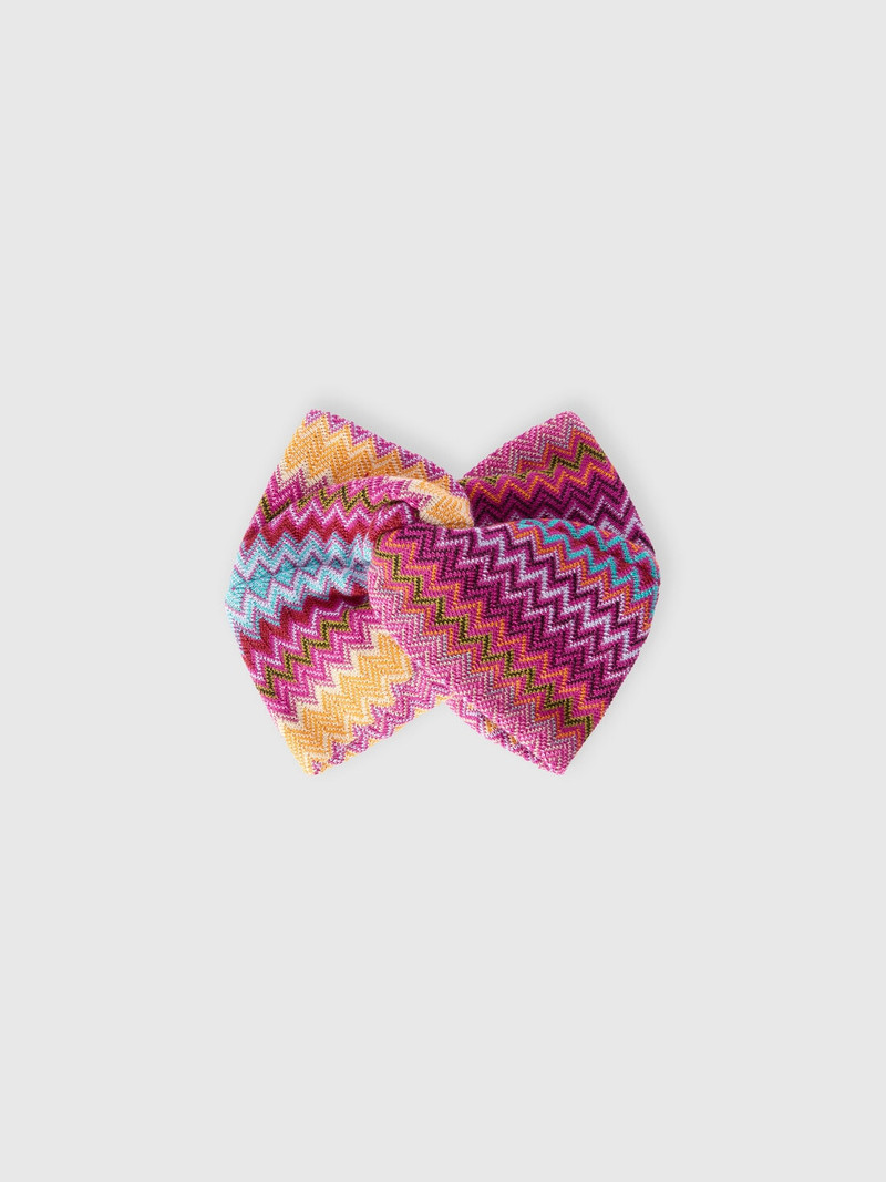 Wool-blend zigzag headband 1